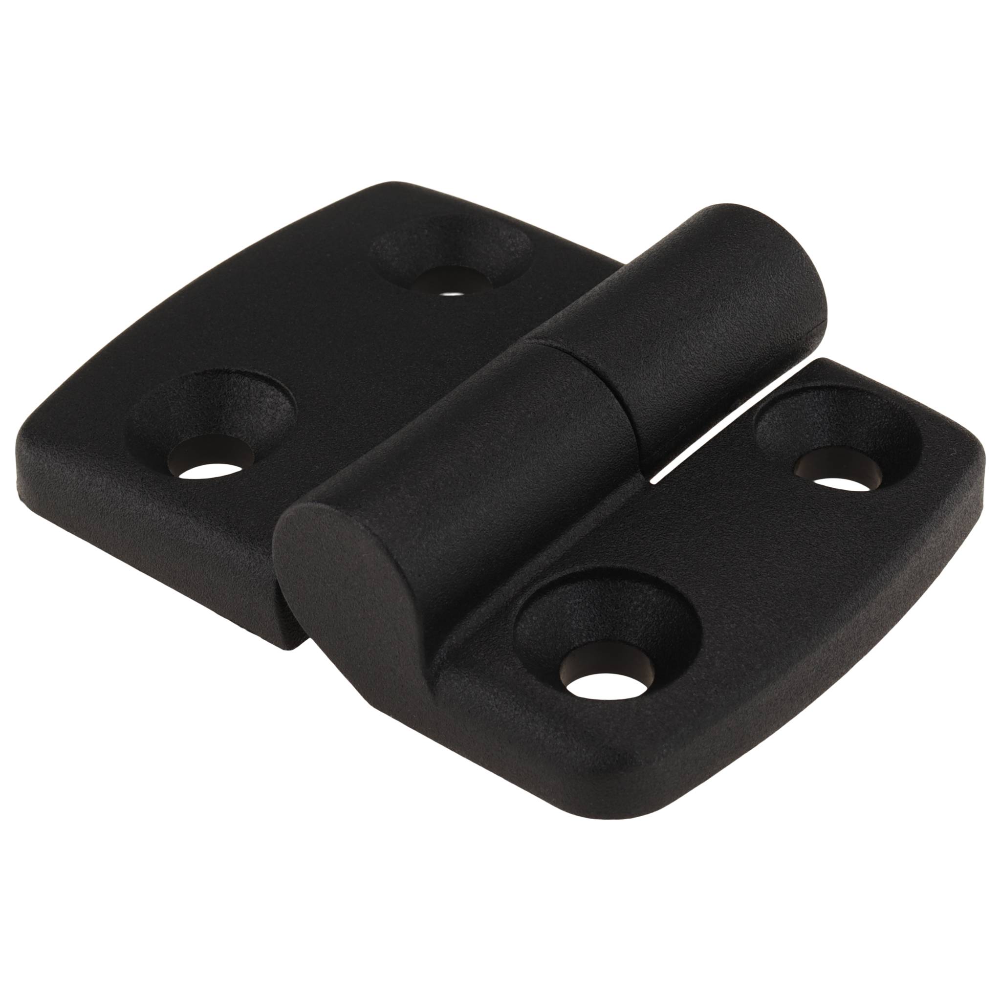 Scharnier, Kunststoff-Kombischarnier, 64,5x48x16, Kunststoff PA glasfaserverstärkt, schwarz