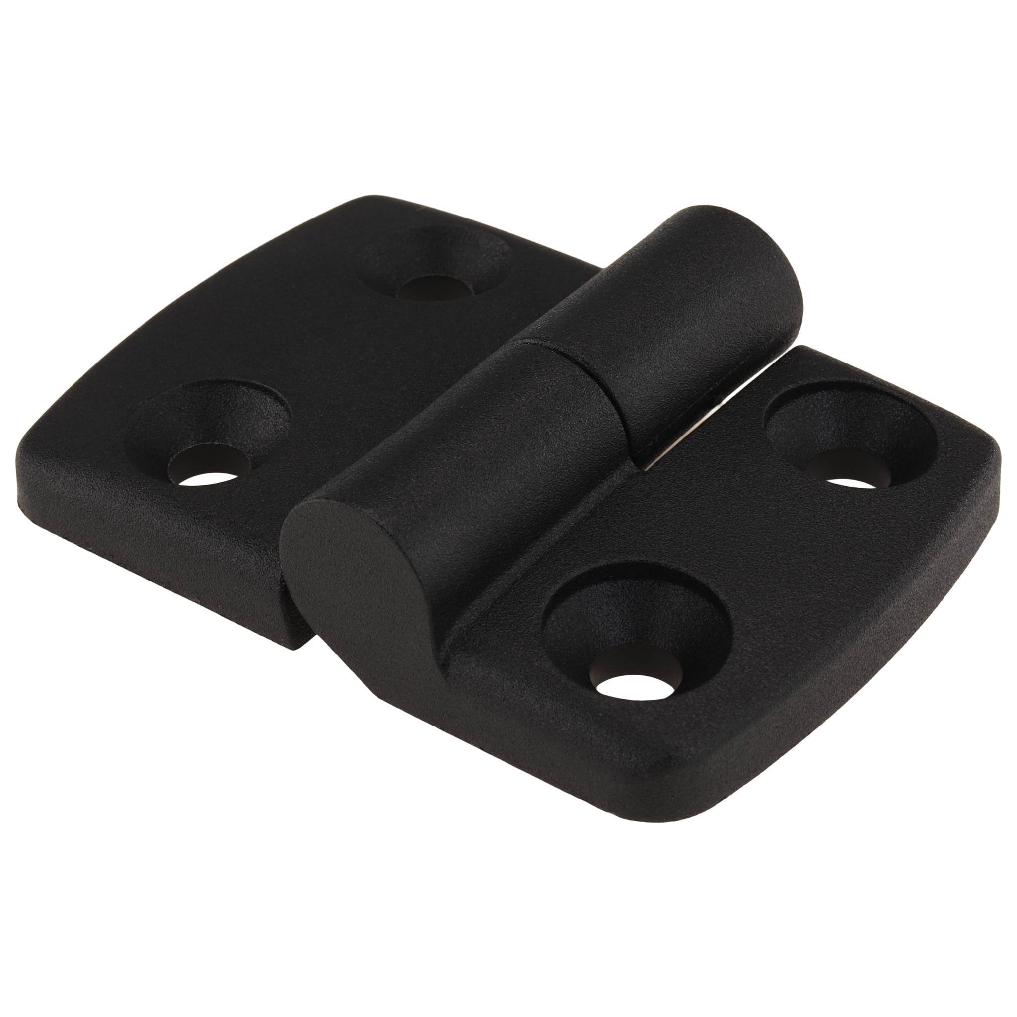 Scharnier, Kunststoff-Kombischarnier, 68x48x16, Kunststoff PA glasfaserverstärkt, schwarz