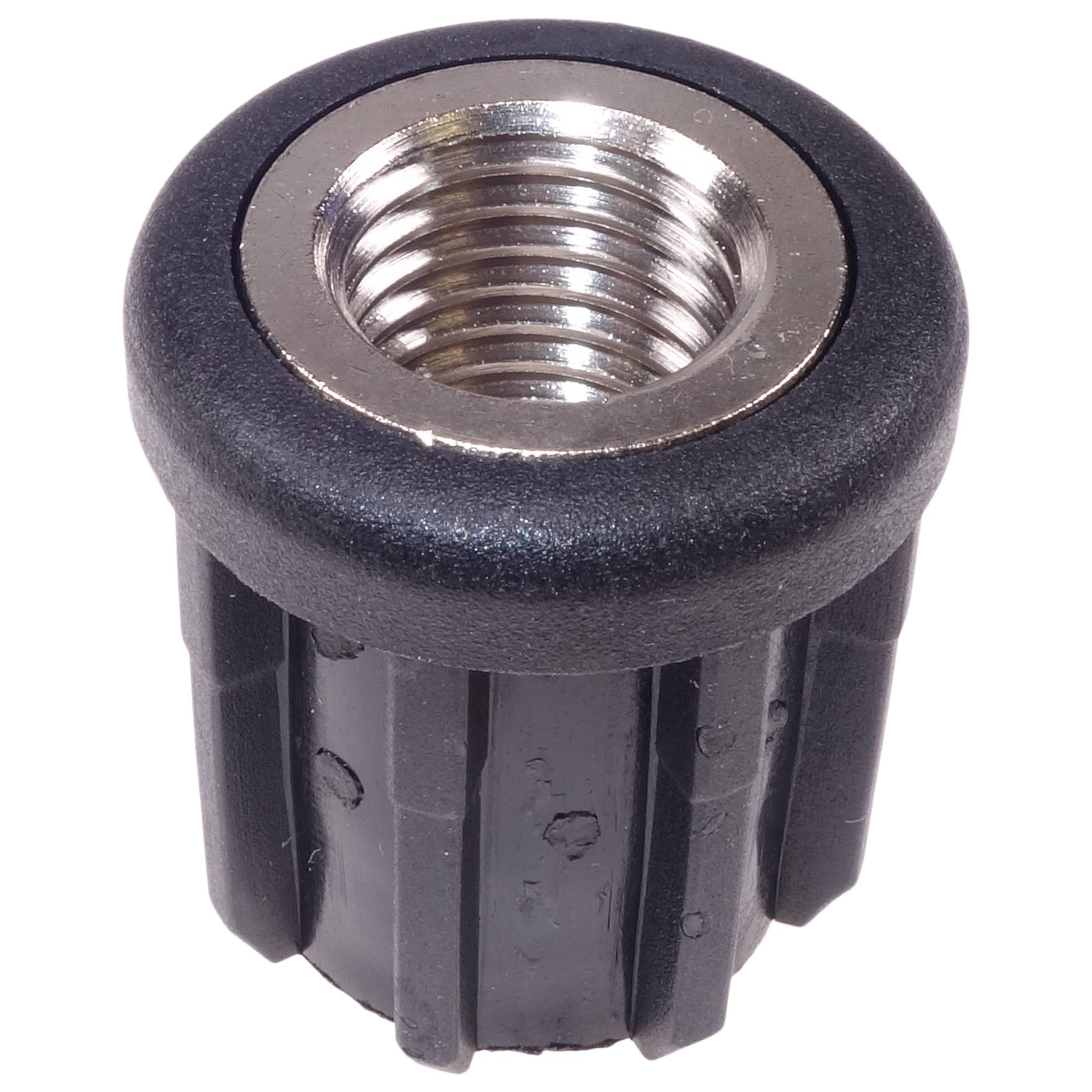 Stopfen, Gewindestopfen M16, D30x1.0, Kunststoff PA glasfaserverstärkt, schwarz