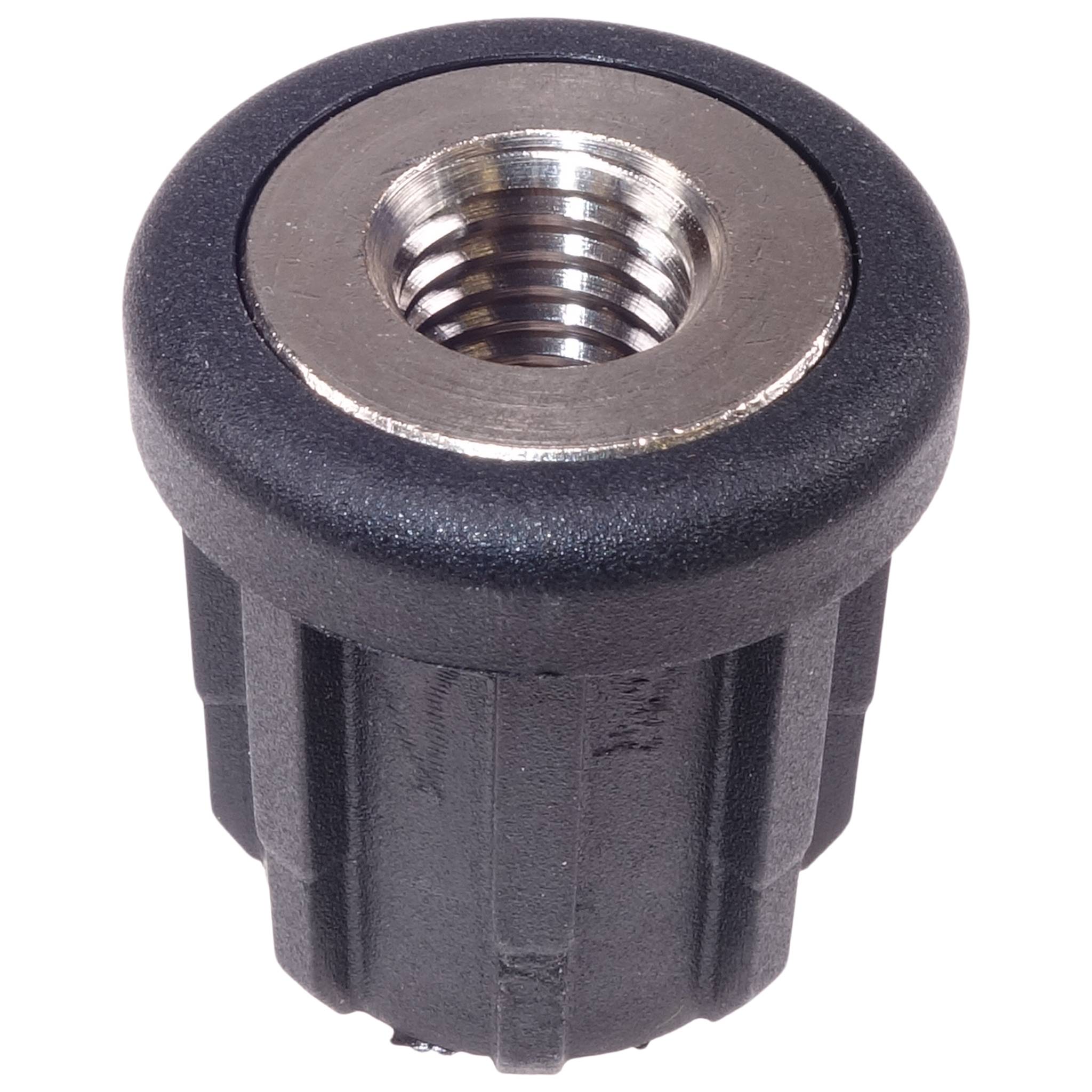 Stopfen, Gewindestopfen M12, D30x2.0, Kunststoff PA glasfaserverstärkt, schwarz