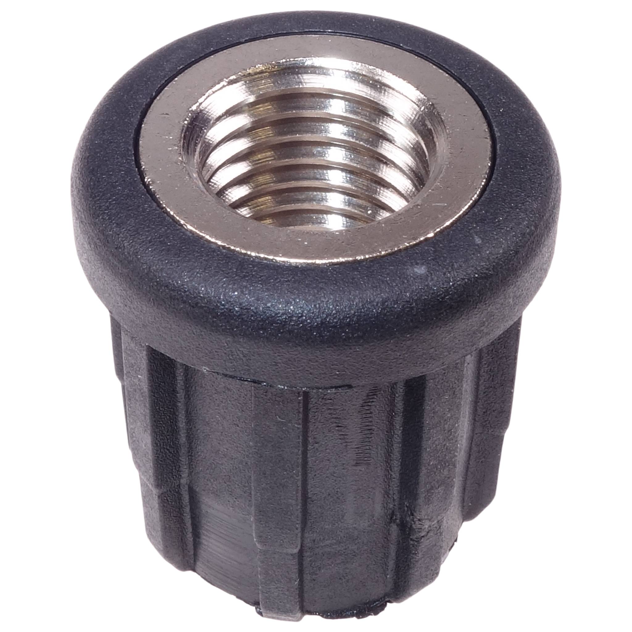 Stopfen, Gewindestopfen M16, D30x2.0, Kunststoff PA glasfaserverstärkt, schwarz