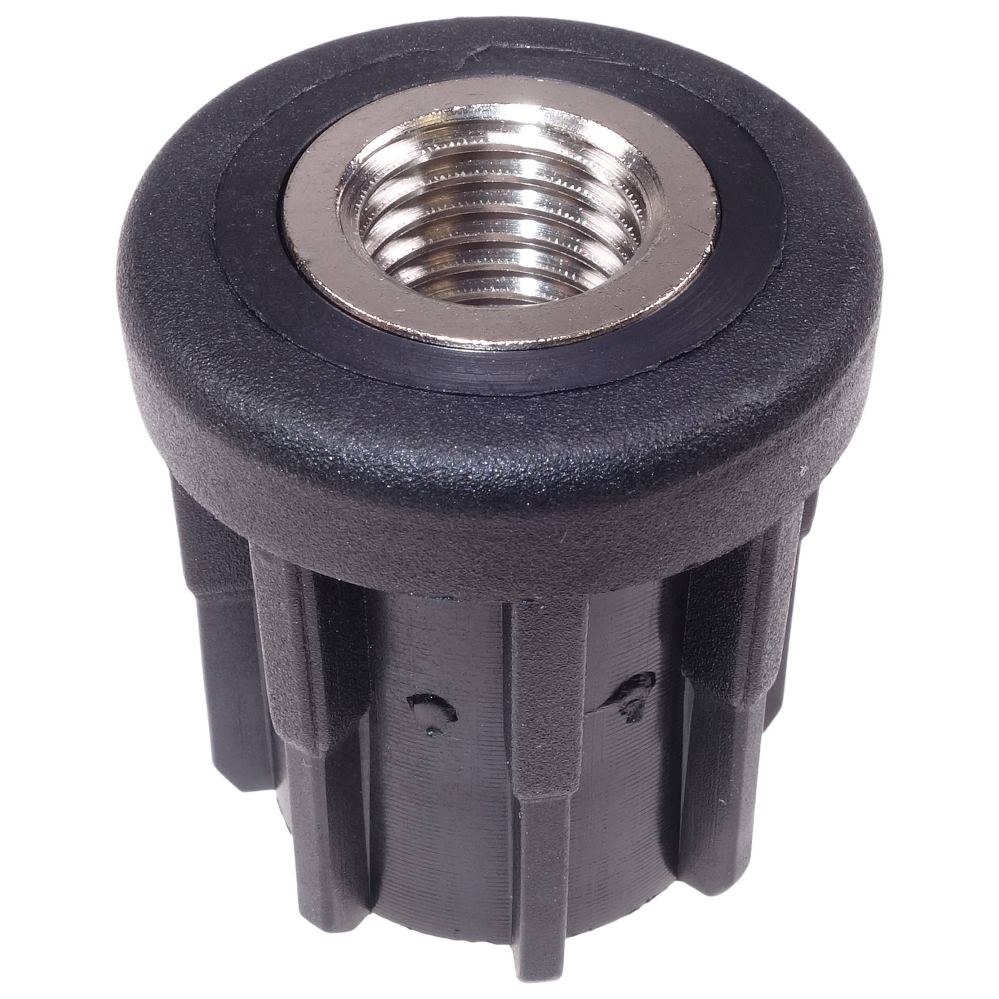 Stopfen, Gewindestopfen M16, D38x1.5, Kunststoff PA glasfaserverstärkt, schwarz