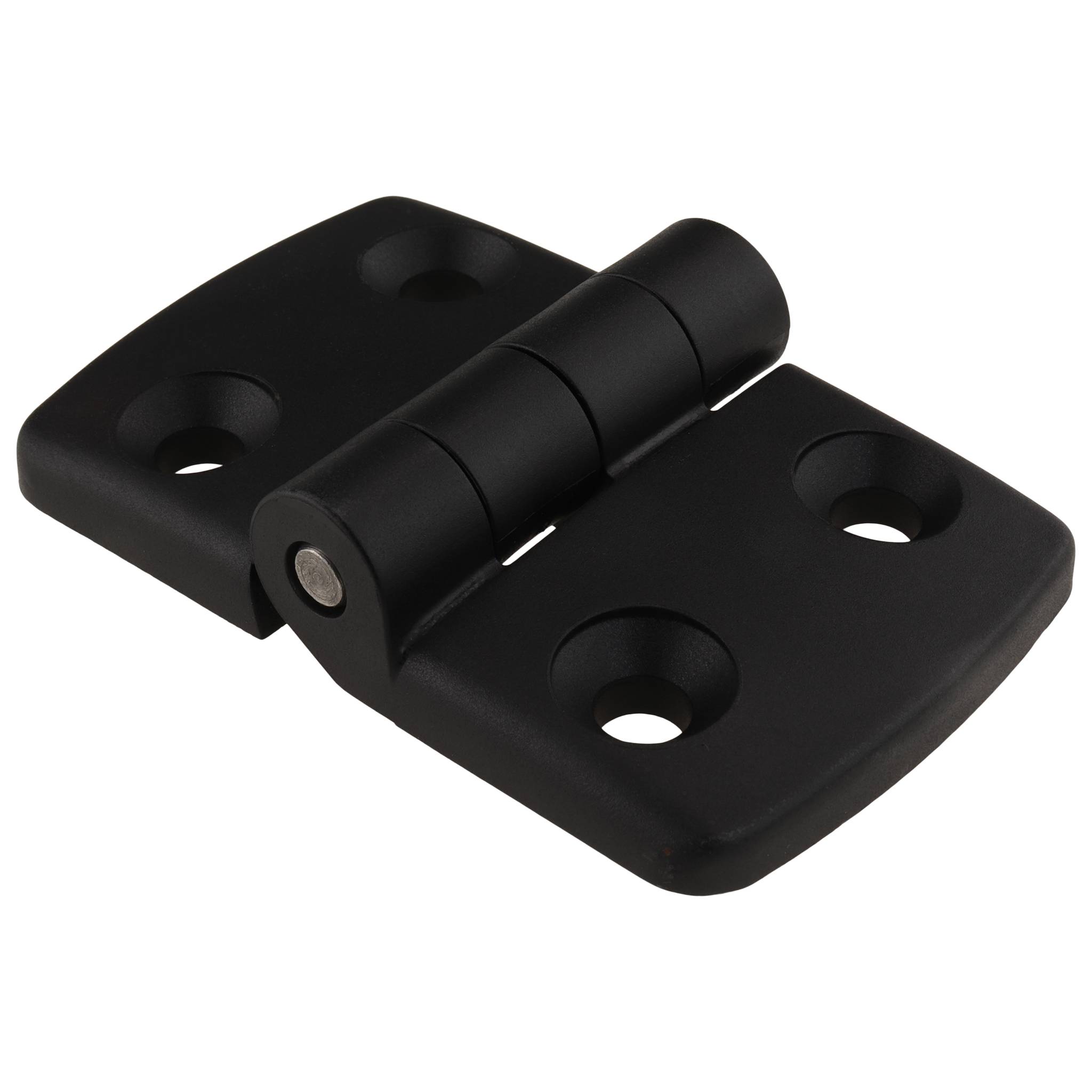 Scharnier, Kunststoff-Kombischarnier, 77x48x16, Kunststoff PA glasfaserverstärkt, schwarz