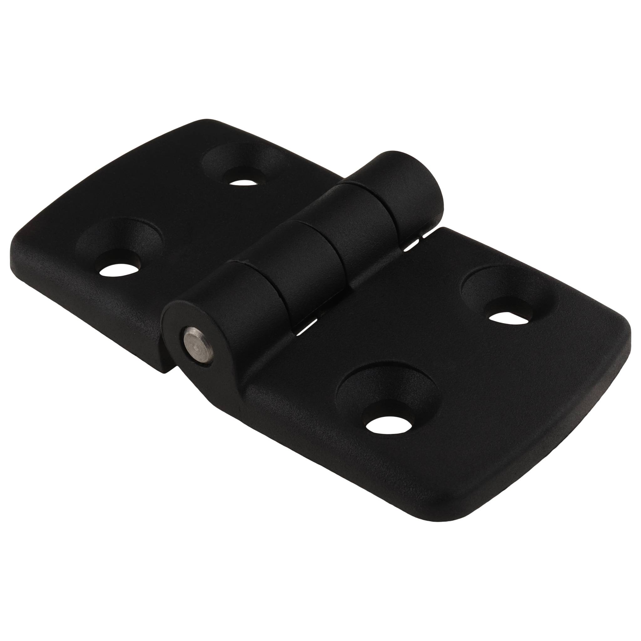 Scharnier, Kunststoff-Kombischarnier, 87x48x16, Kunststoff PA glasfaserverstärkt, schwarz