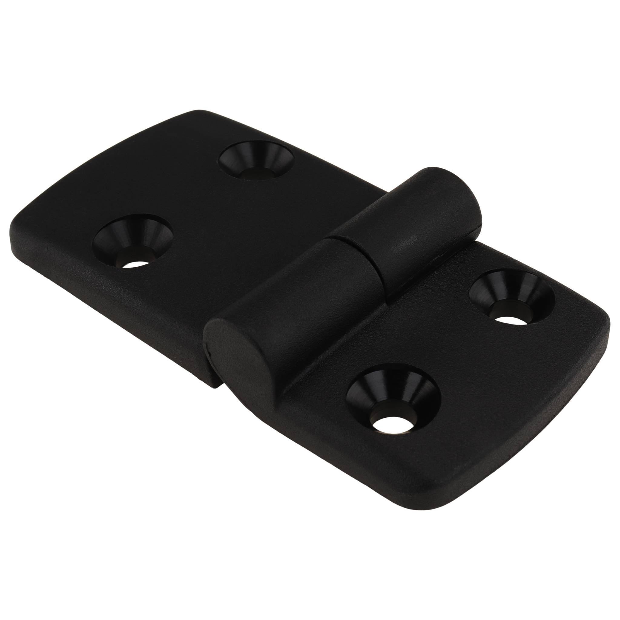 Scharnier, Kunststoff-Kombischarnier, 93,5x48x16, Kunststoff PA glasfaserverstärkt, schwarz