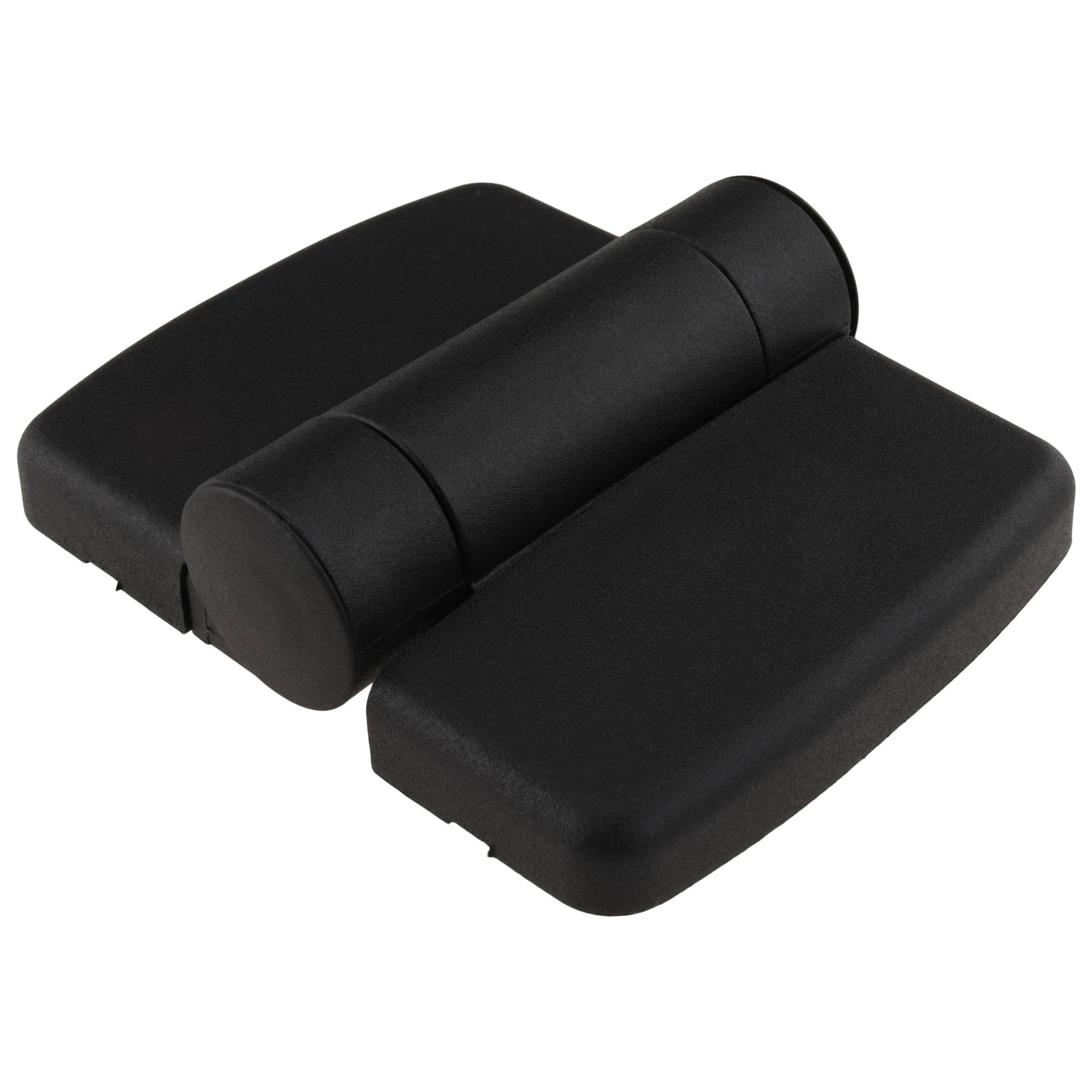 Scharnier, Systemscharnier, 73,5x63x20,5, Kunststoff PA glasfaserverstärkt, schwarz