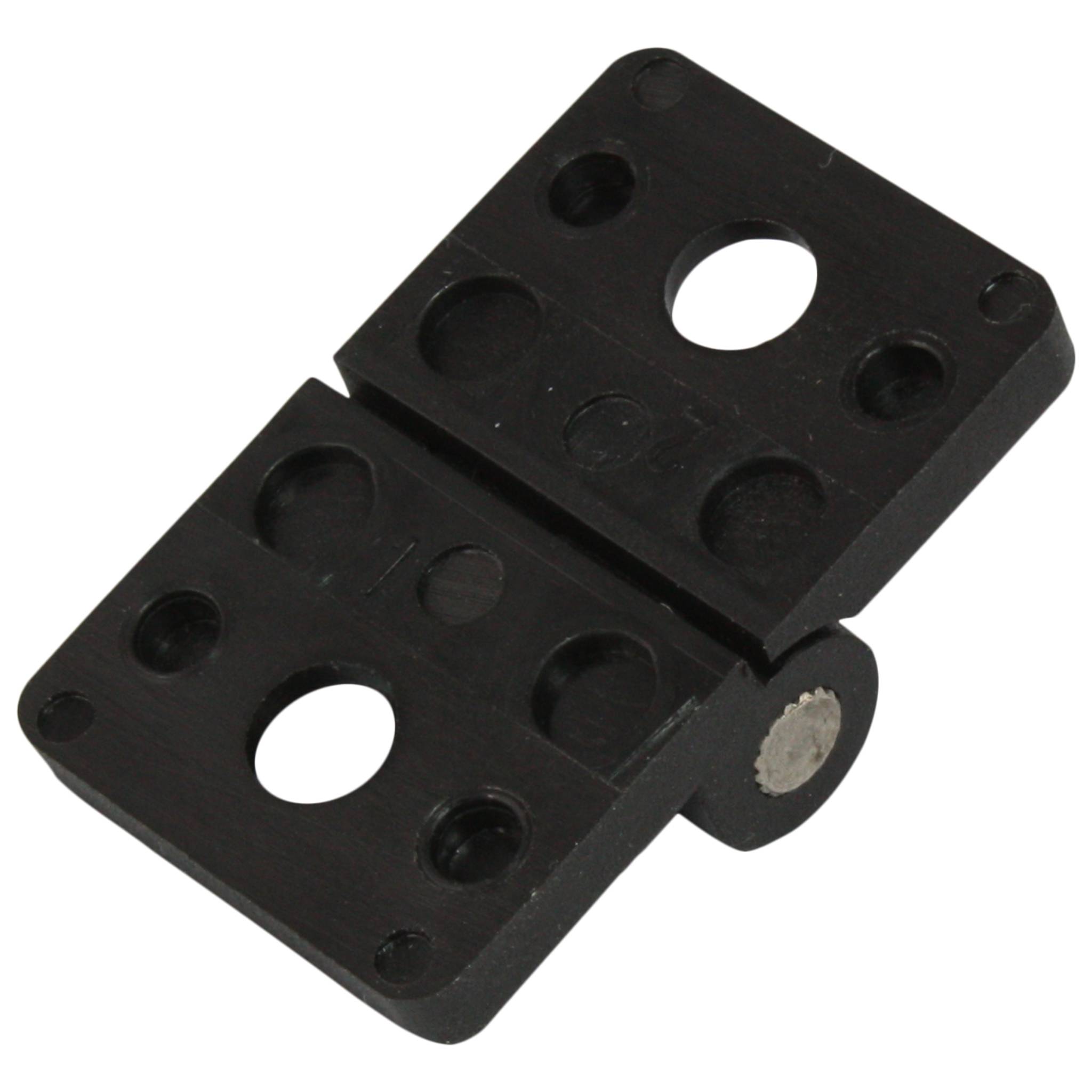 Scharnier, Minischarnier, 32x20x10, Kunststoff PA glasfaserverstärkt, schwarz