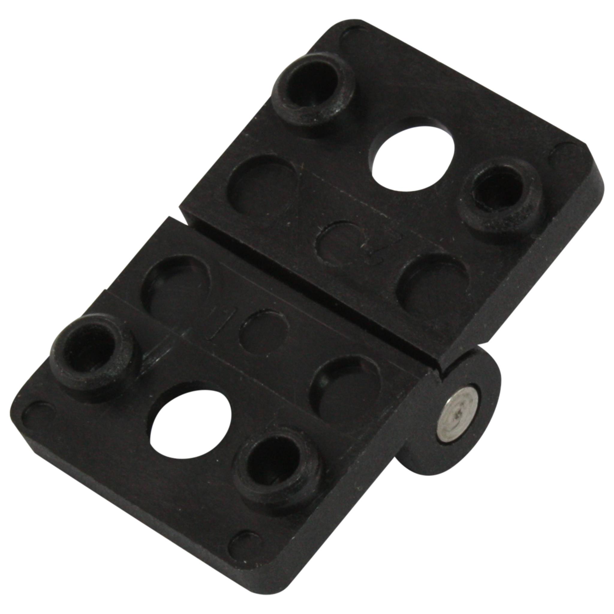 Scharnier, Minischarnier, 32x20x10, Kunststoff PA glasfaserverstärkt, schwarz