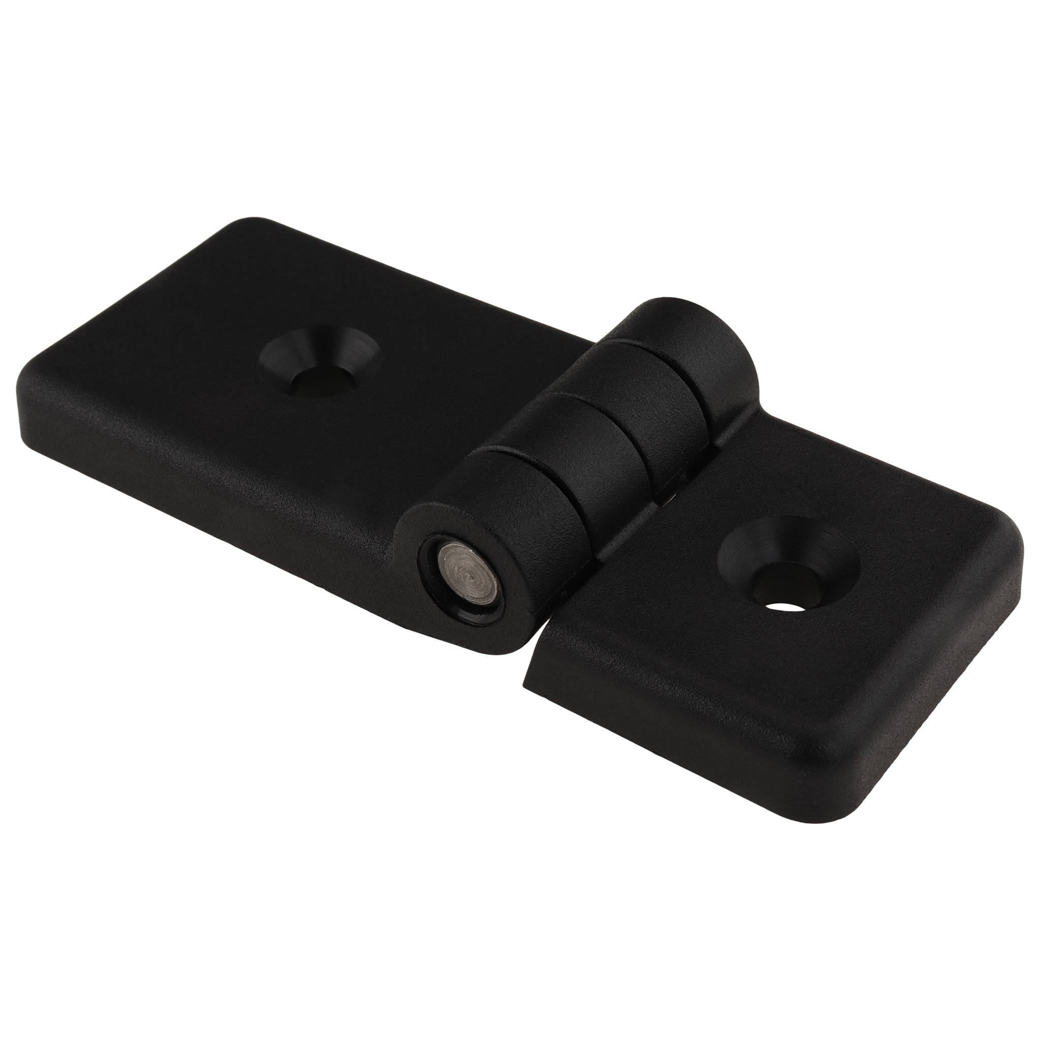 Scharnier, 99x40x17, Kunststoff PA glasfaserverstärkt, schwarz