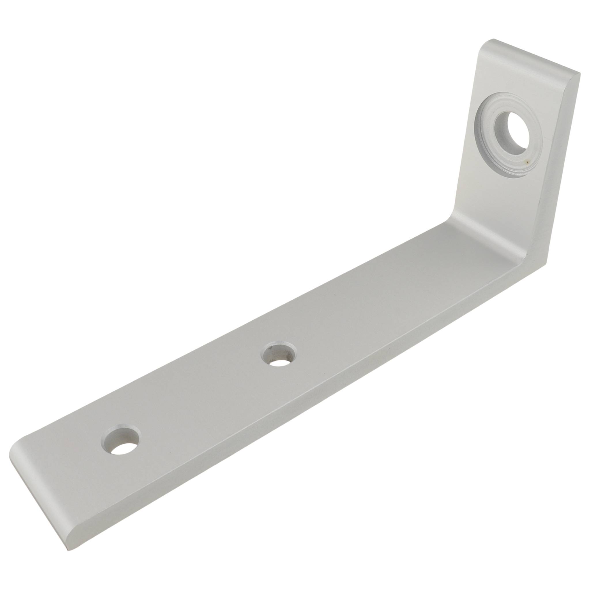 Winkel, Bodenwinkel, 140x127x56, Aluminium, eloxiert