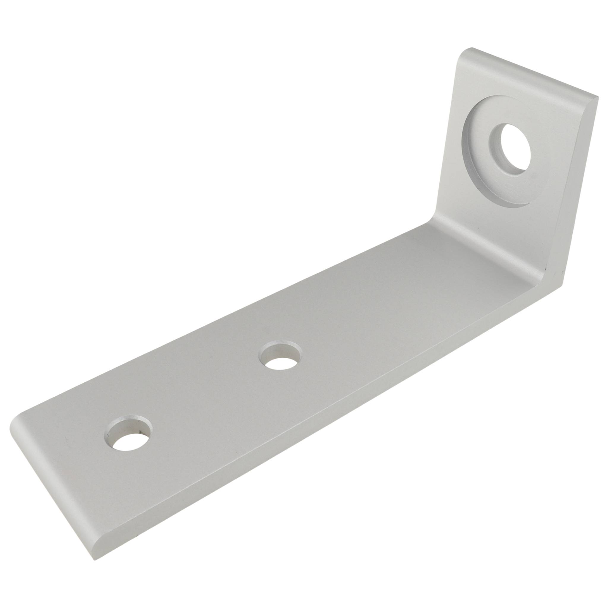 Winkel, Bodenwinkel, 140x41x56, Aluminium, eloxiert