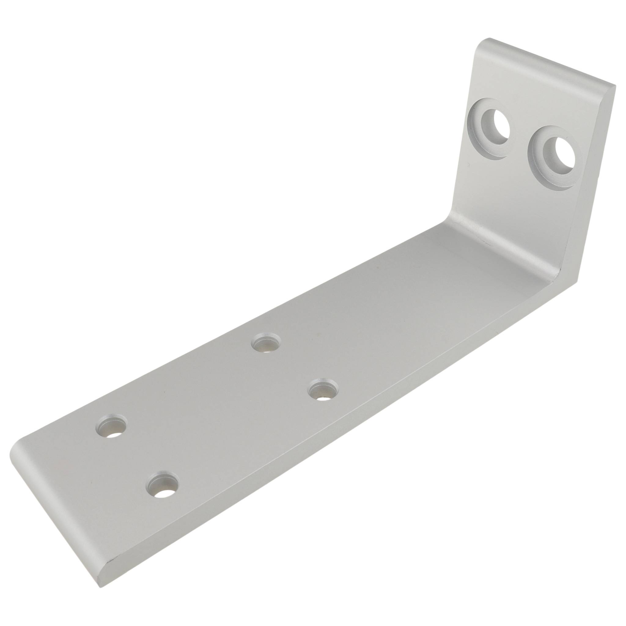 Winkel, Bodenwinkel, 140x38x56, Aluminium, eloxiert