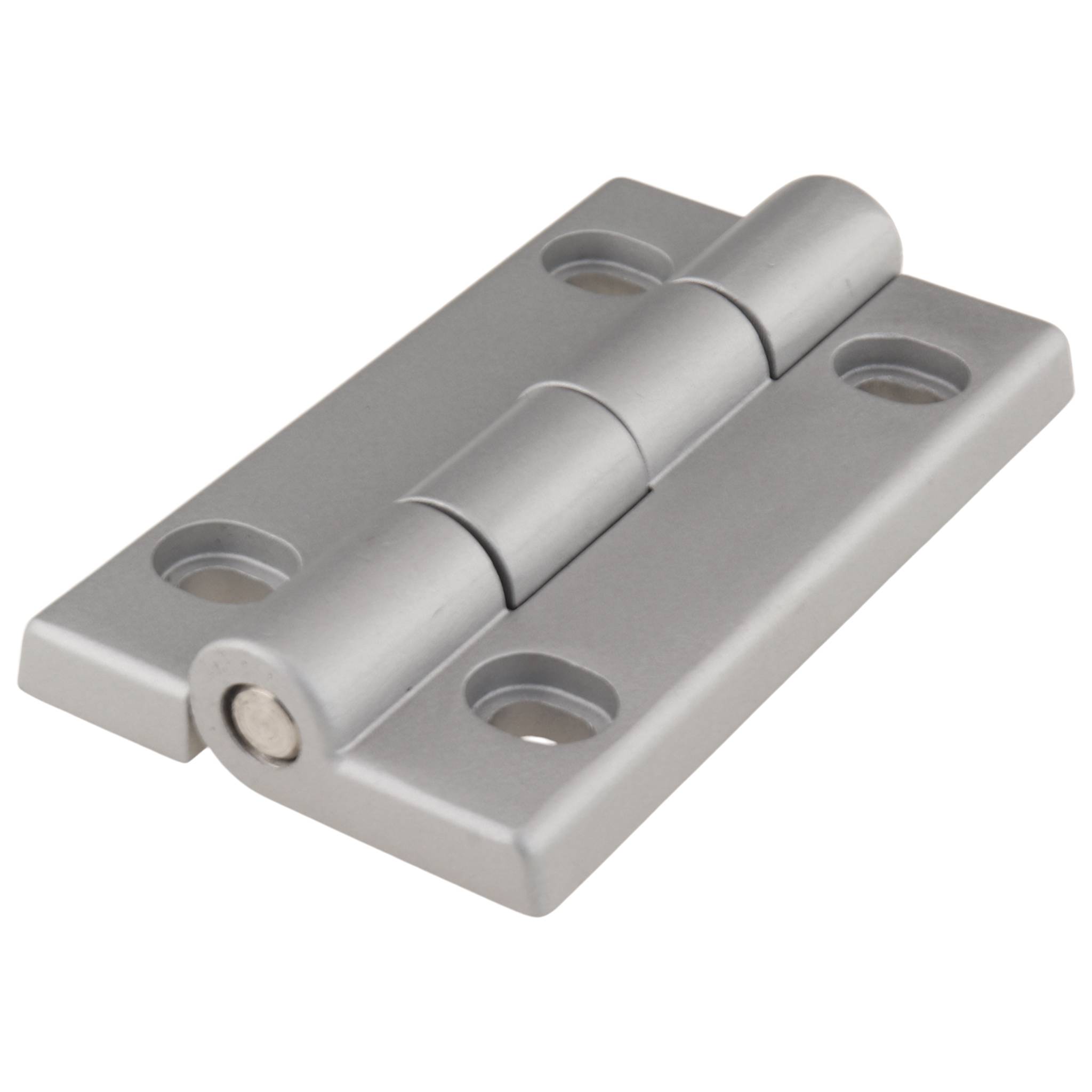 Scharnier, 96x58x16, Aluminiumdruckguß, lackiert, alufarbig