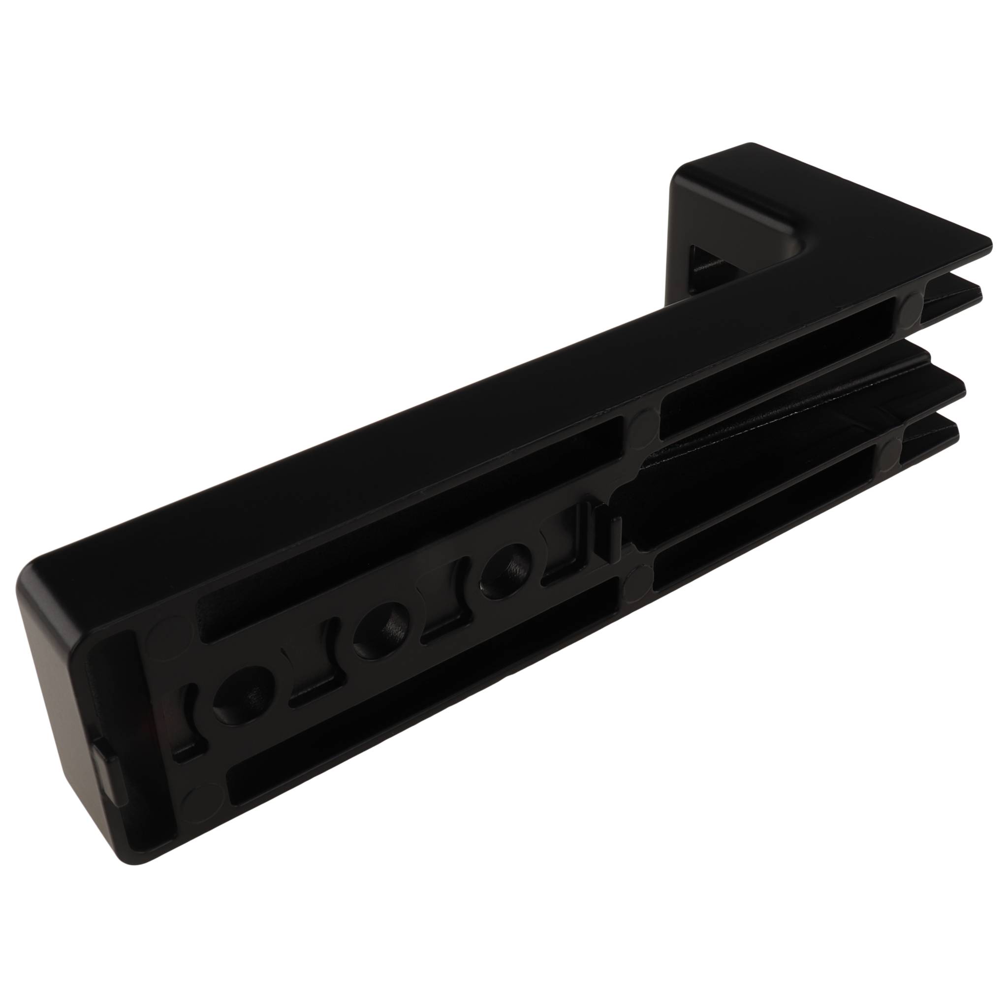 Winkel, Bodenwinkel, 160x60x20, Zink-Druckguß, pulverbeschichtet, schwarz