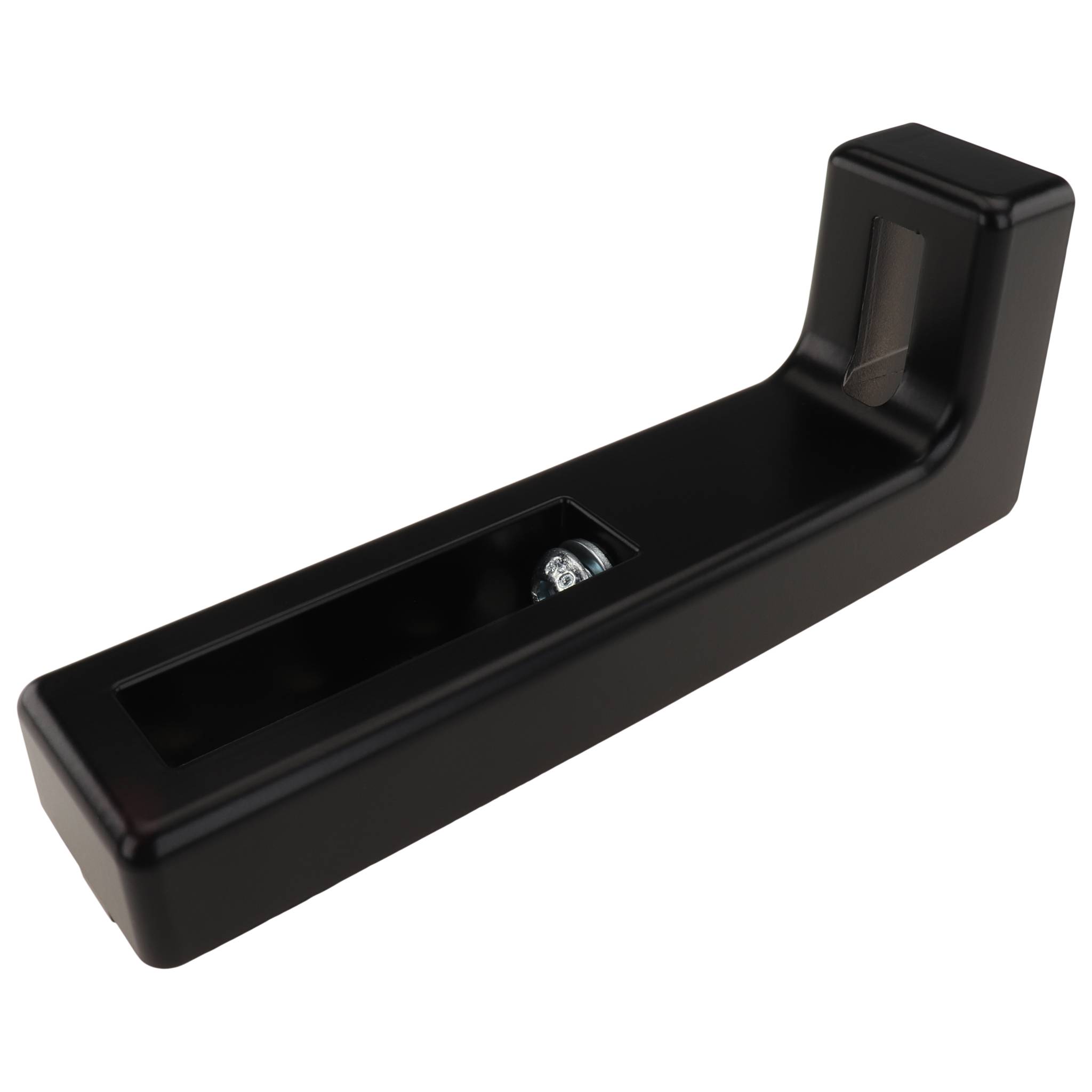 Winkel, Bodenwinkel, 160x60x20, Zink-Druckguß, pulverbeschichtet, schwarz