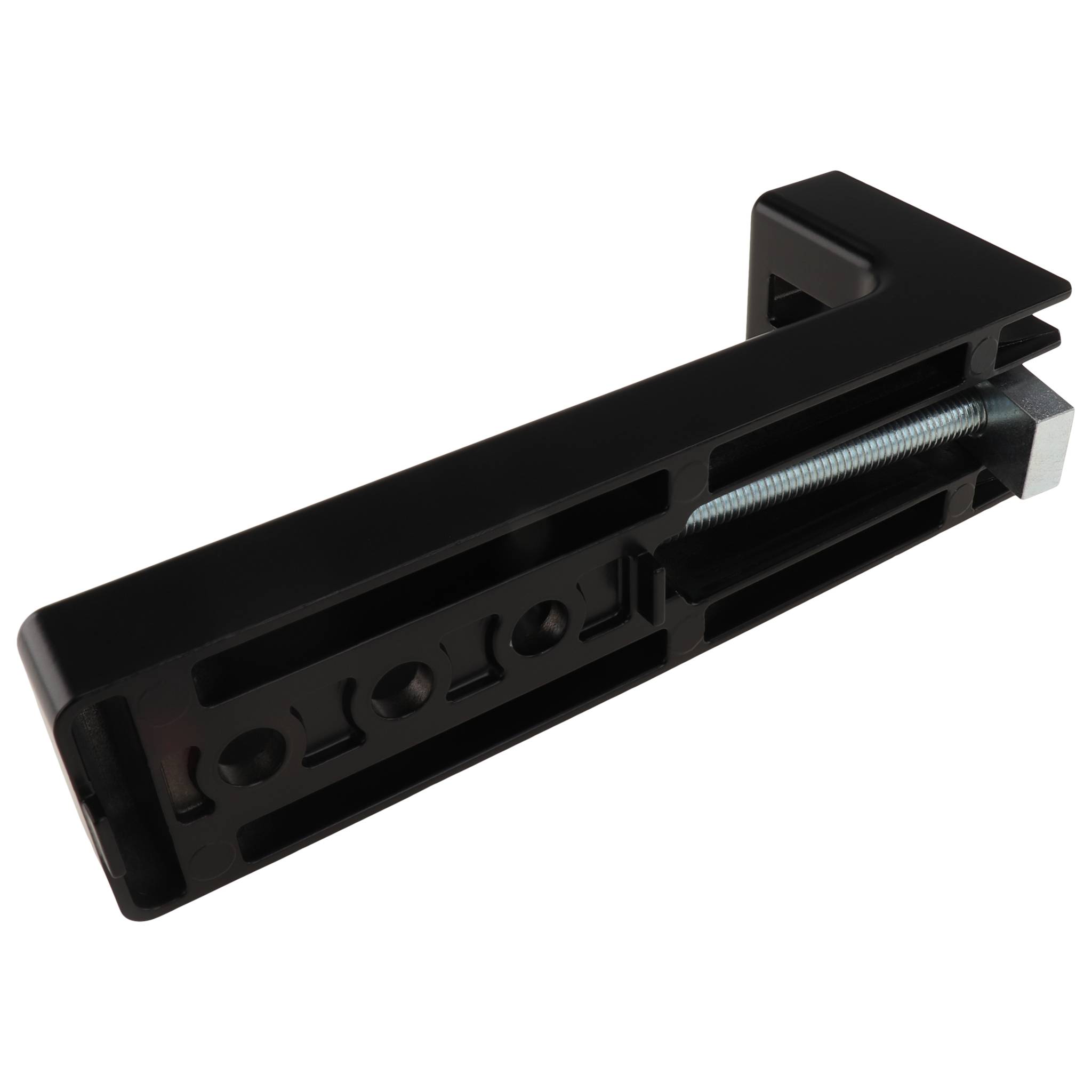 Winkel, Bodenwinkel, 160x60x20, Zink-Druckguß, pulverbeschichtet, schwarz