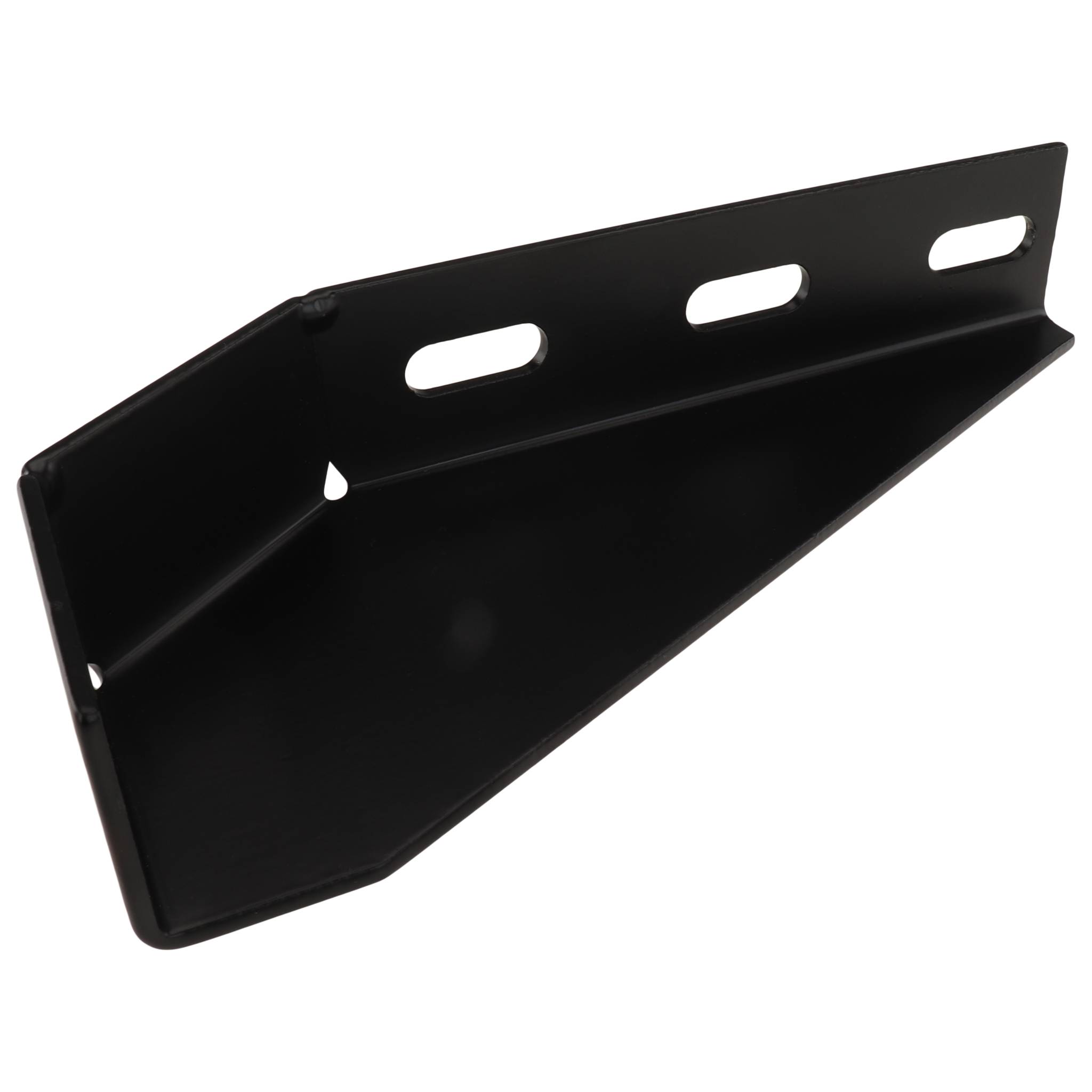 Winkel, Bodenwinkel, 200x88x39, Stahl, pulverbeschichtet, schwarz