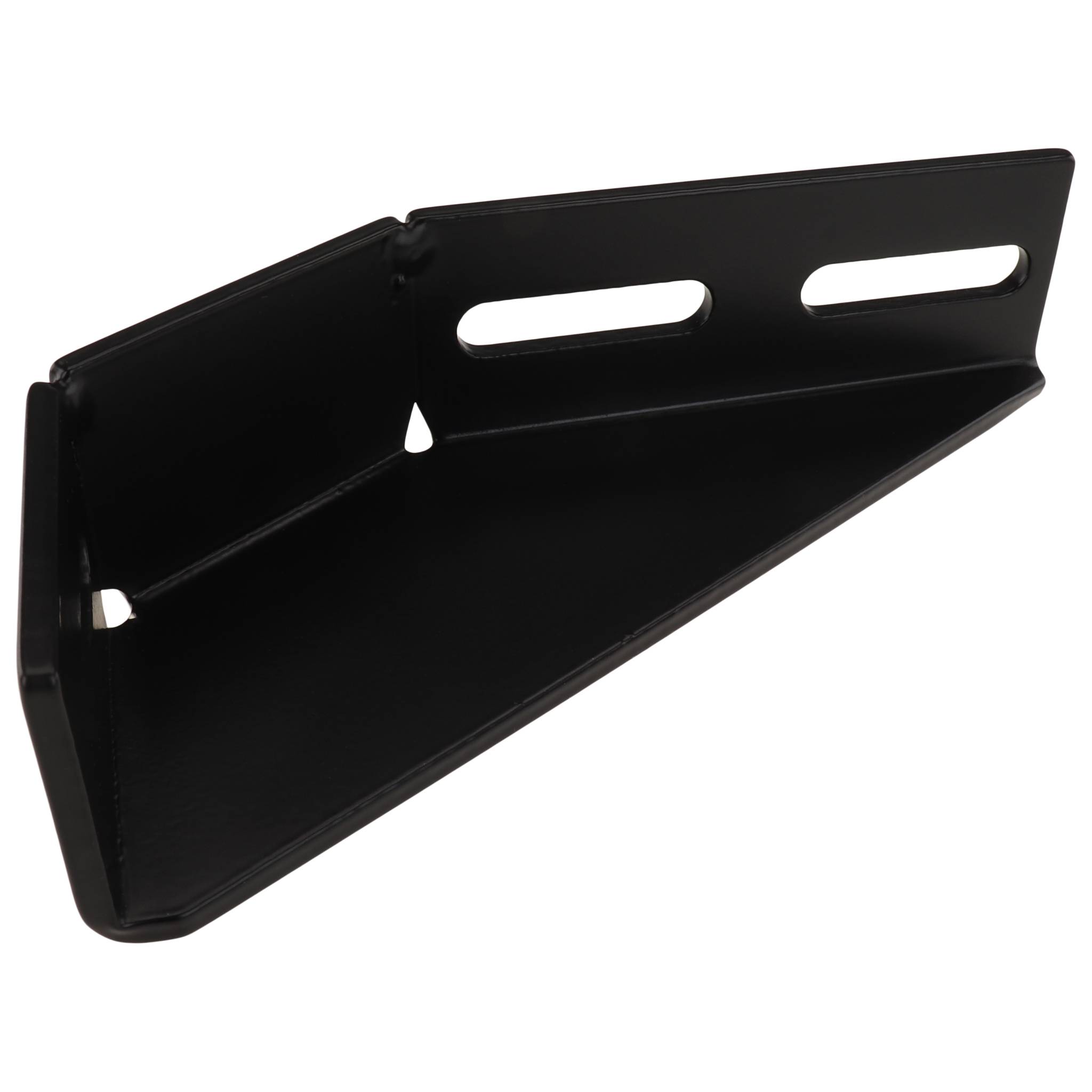 Winkel, Bodenwinkel, 160x90x42, Stahl, pulverbeschichtet, schwarz