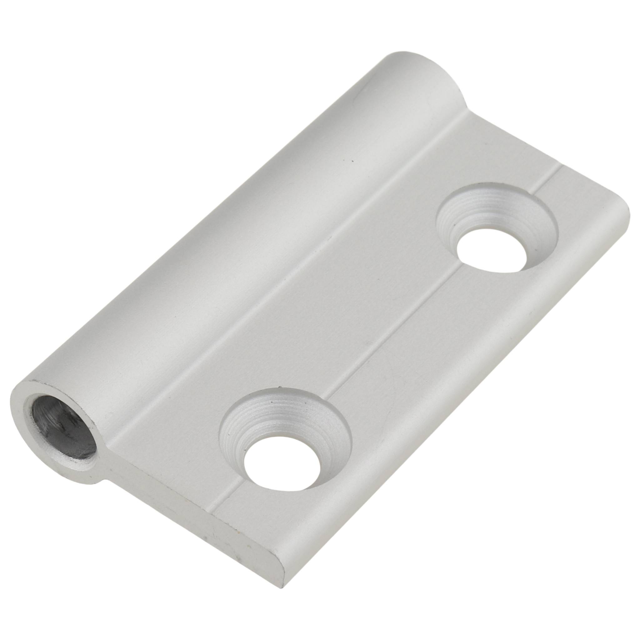 Scharnierflügel, 27x50x10, Aluminium, eloxiert, alufarbig