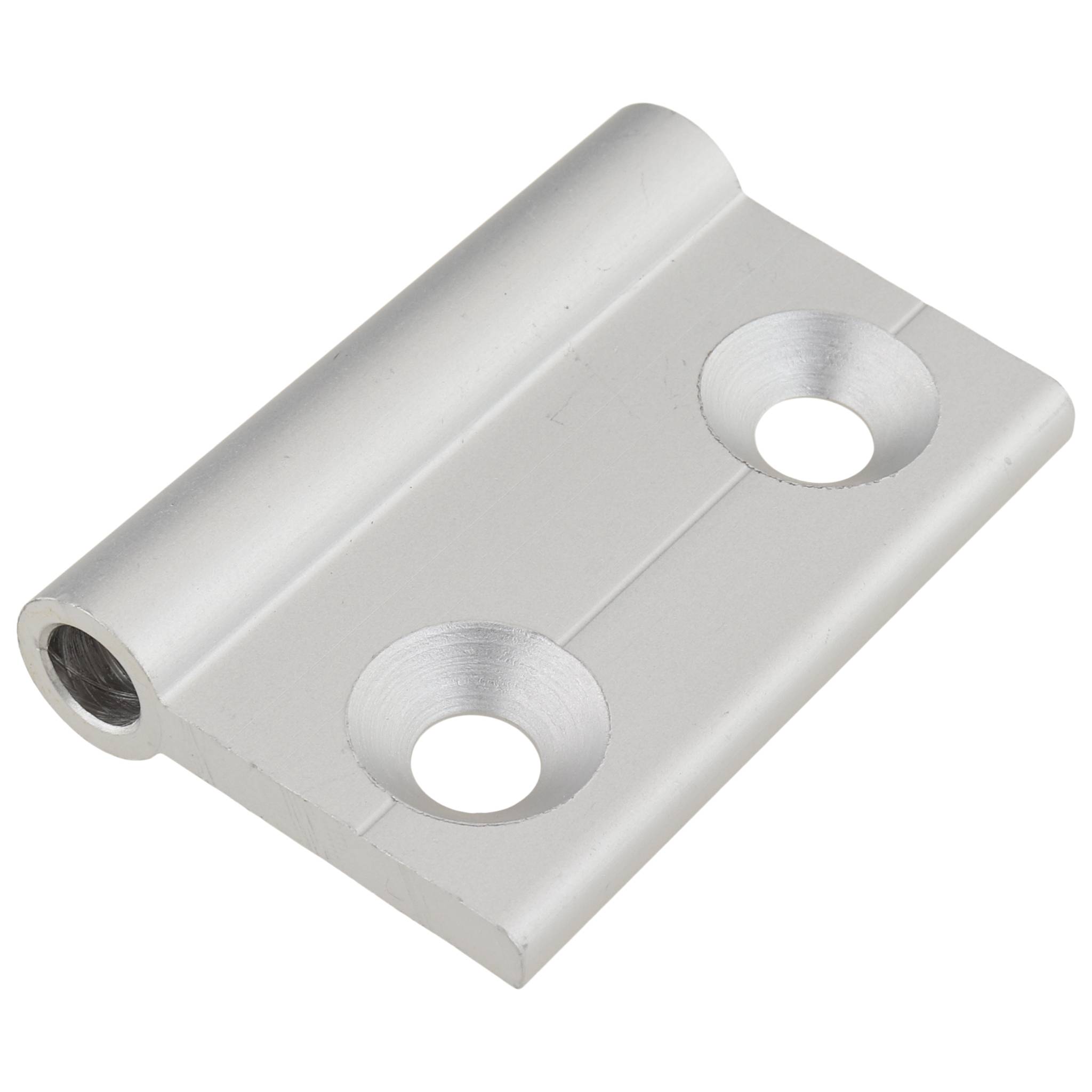 Scharnierflügel, 33x50x10, Aluminium, eloxiert, alufarbig