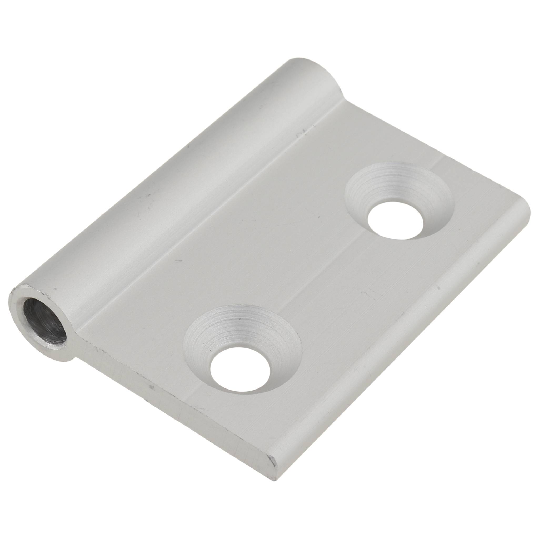 Scharnierflügel, 37x50x10, Aluminium, eloxiert, alufarbig