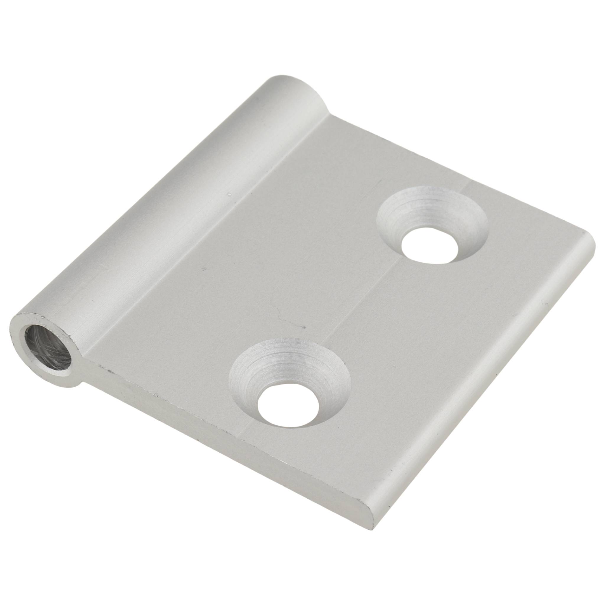 Scharnierflügel, 47x50x10, Aluminium, eloxiert, alufarbig