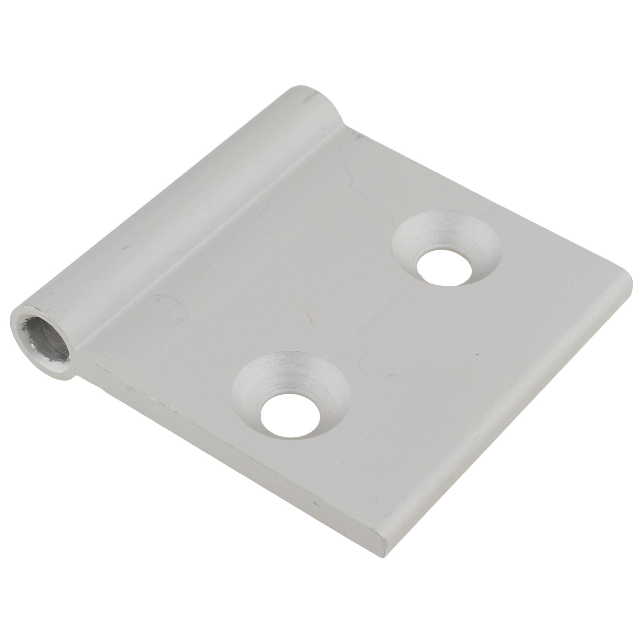 Scharnierflügel, 52x50x10, Aluminium, eloxiert, alufarbig