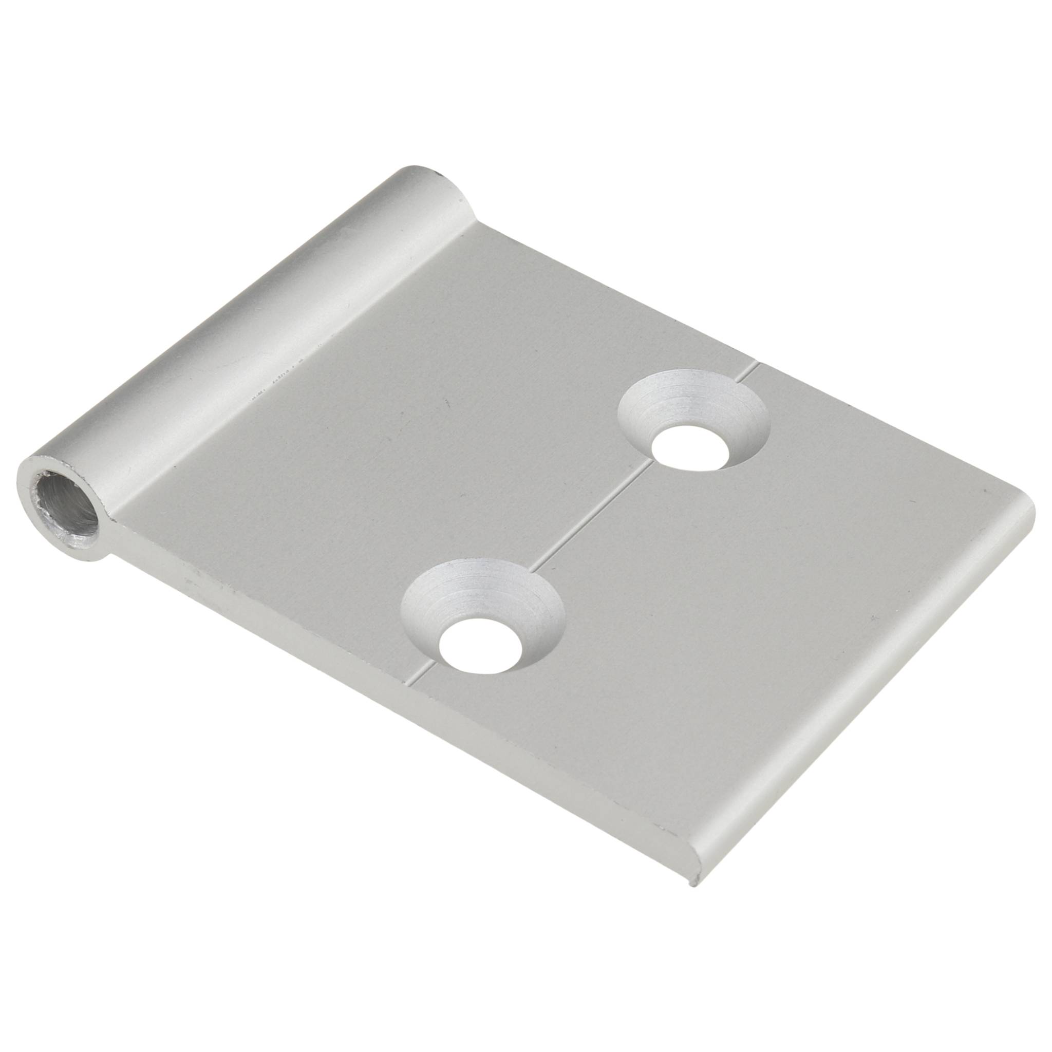 Scharnierflügel, 67x50x10, Aluminium, eloxiert, alufarbig