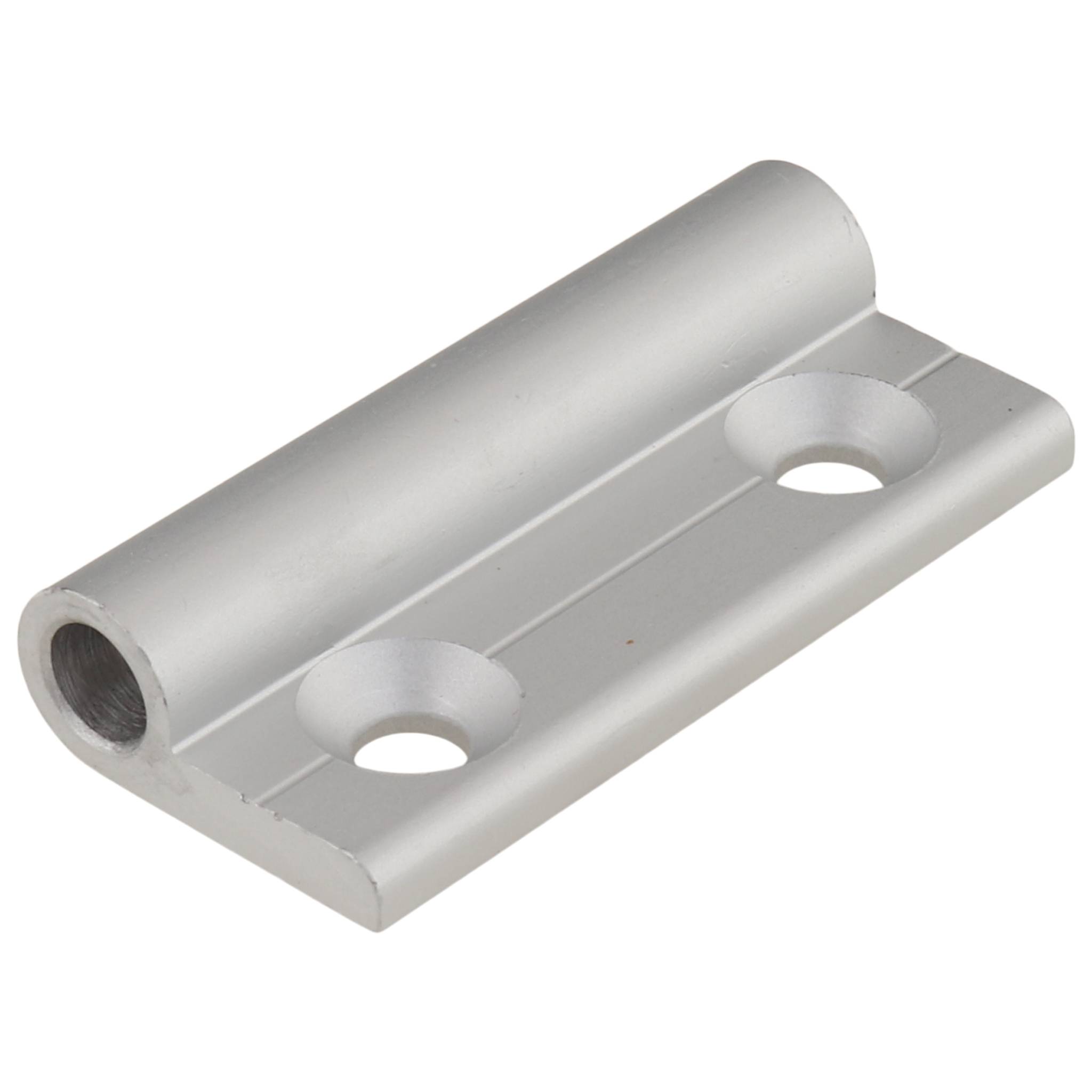 Scharnierflügel, 23x50x10, Aluminium, eloxiert, alufarbig