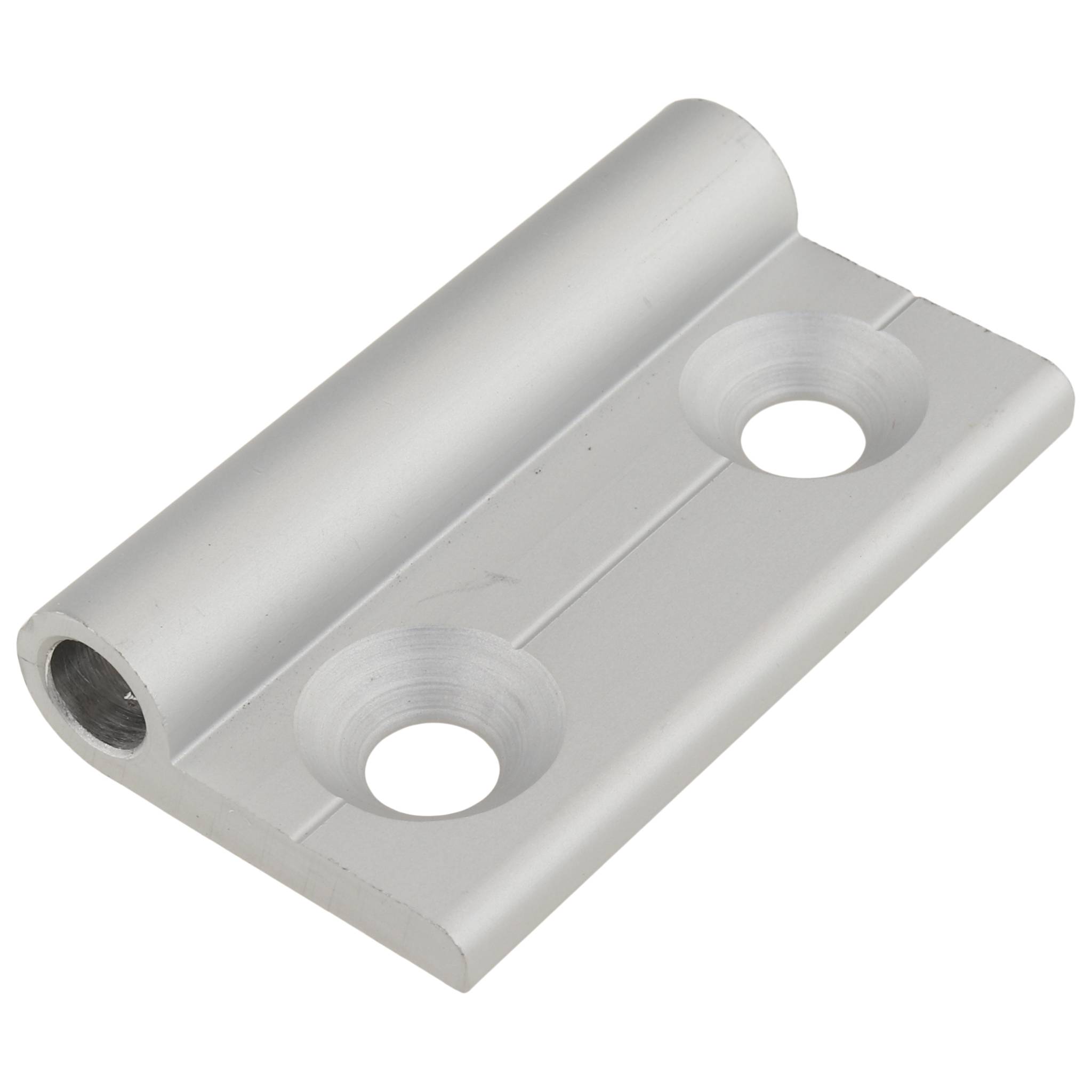 Scharnierflügel, 28x50x10, Aluminium, eloxiert, alufarbig