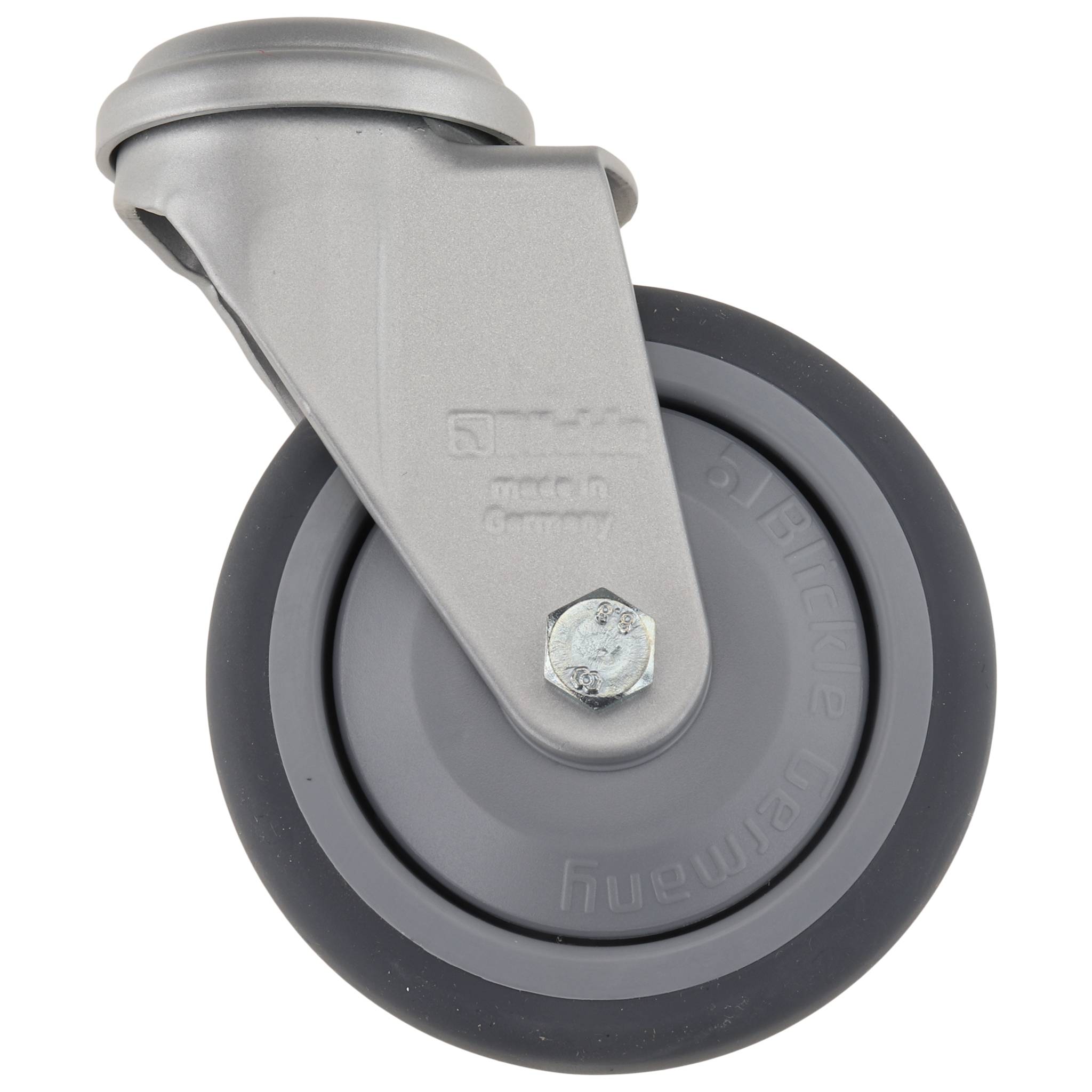 Rolle, Lenkrolle, D75, Radkörper PP, grau