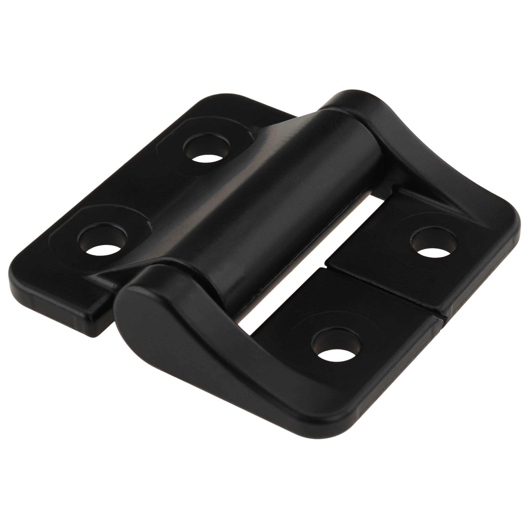 Metallscharnier, 40,6x38x10, Zink-Druckguß, lackiert, schwarz