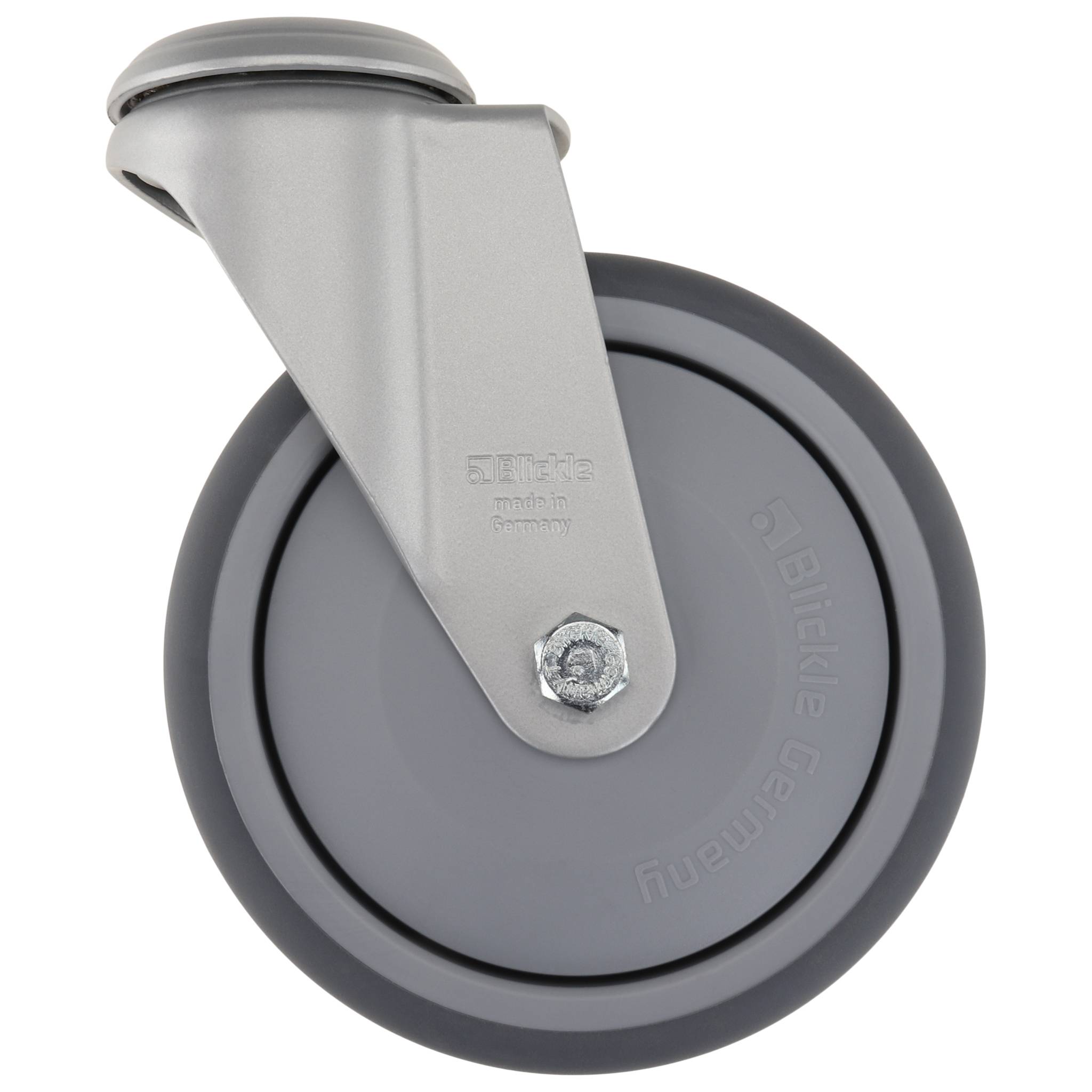 Rolle, Lenkrolle, D125, Radkörper PP, grau