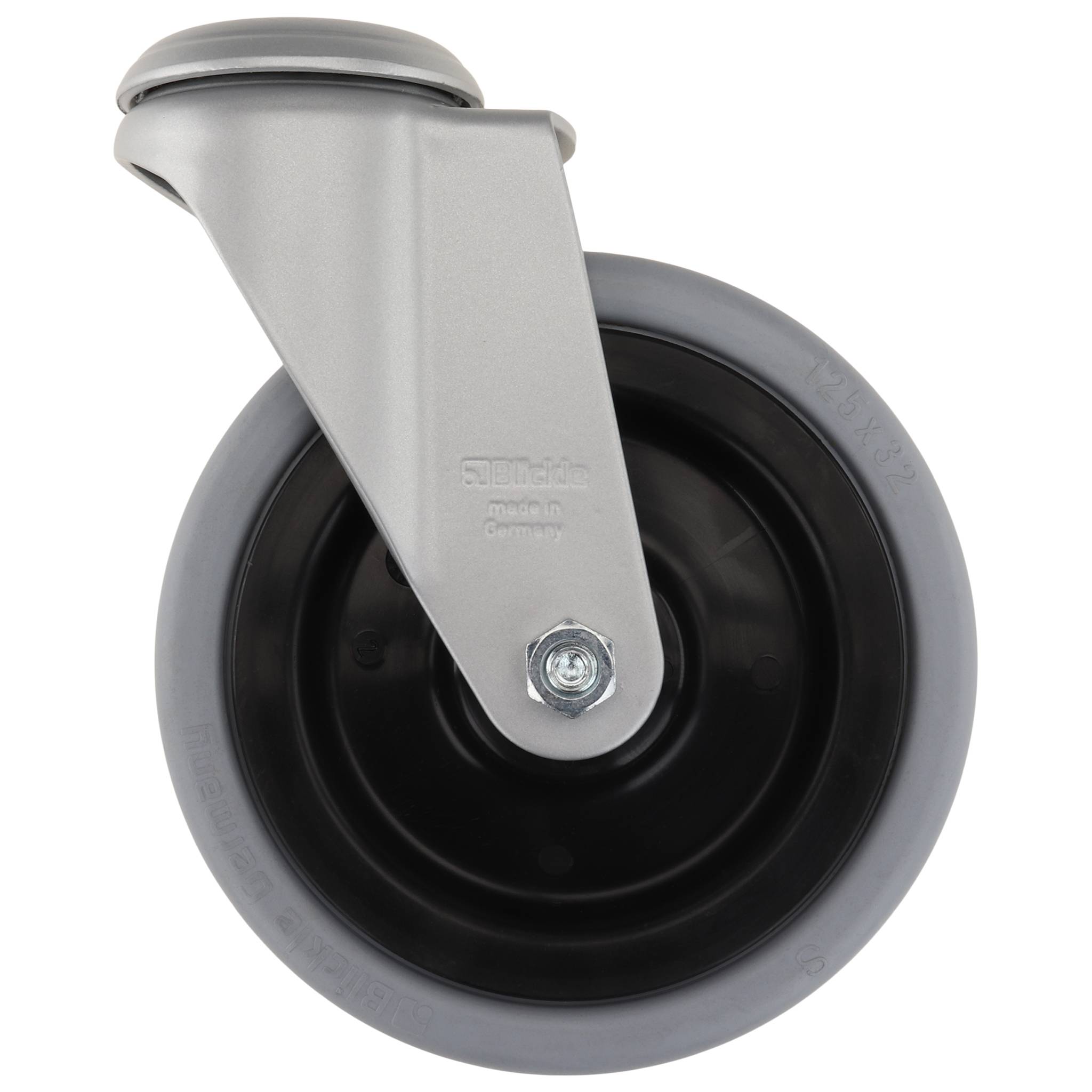 Rolle, Lenkrolle, D125, Radkörper PA, schwarz