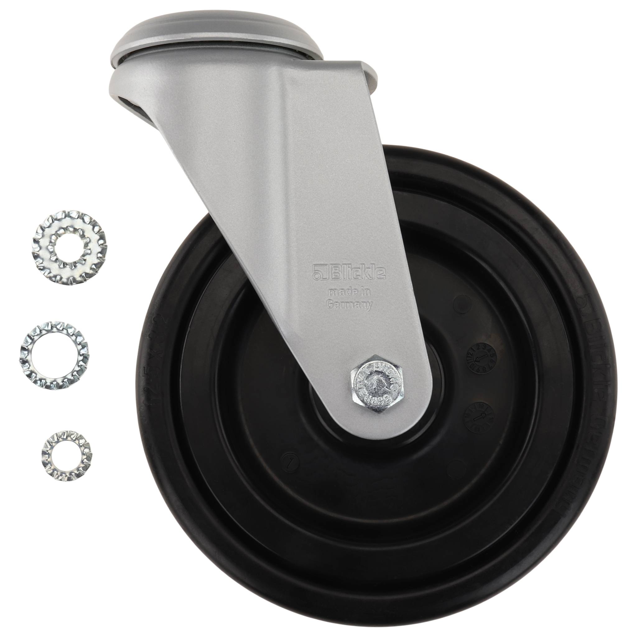 Rolle, Lenkrolle, D125, Radkörper PA, schwarz