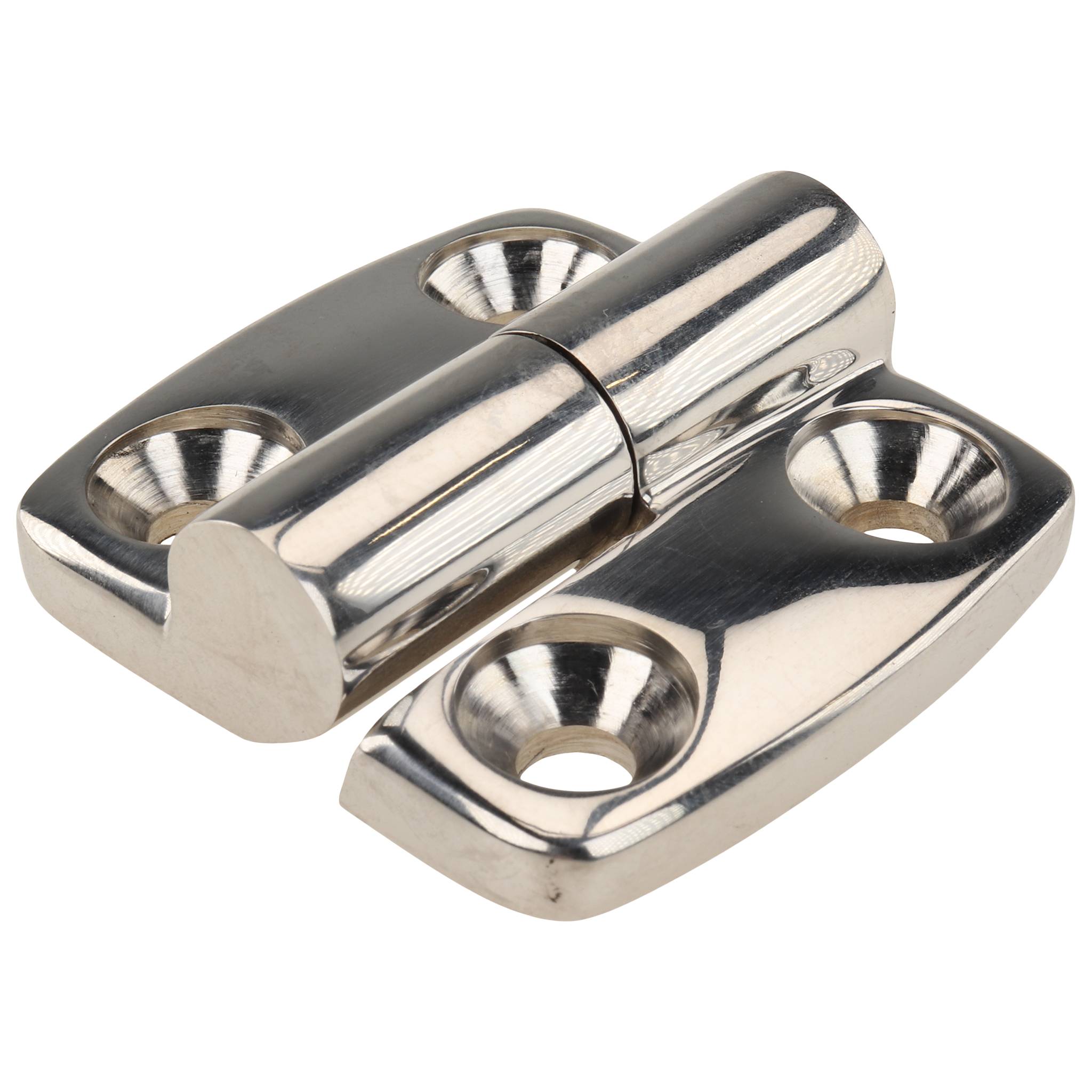 Scharnier, 52x48x16, Edelstahl, blank