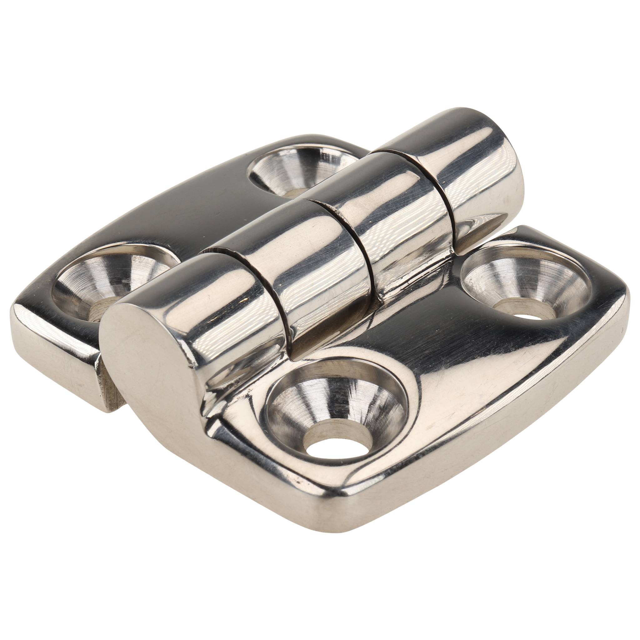 Scharnier, 52x48x16, Edelstahl, blank