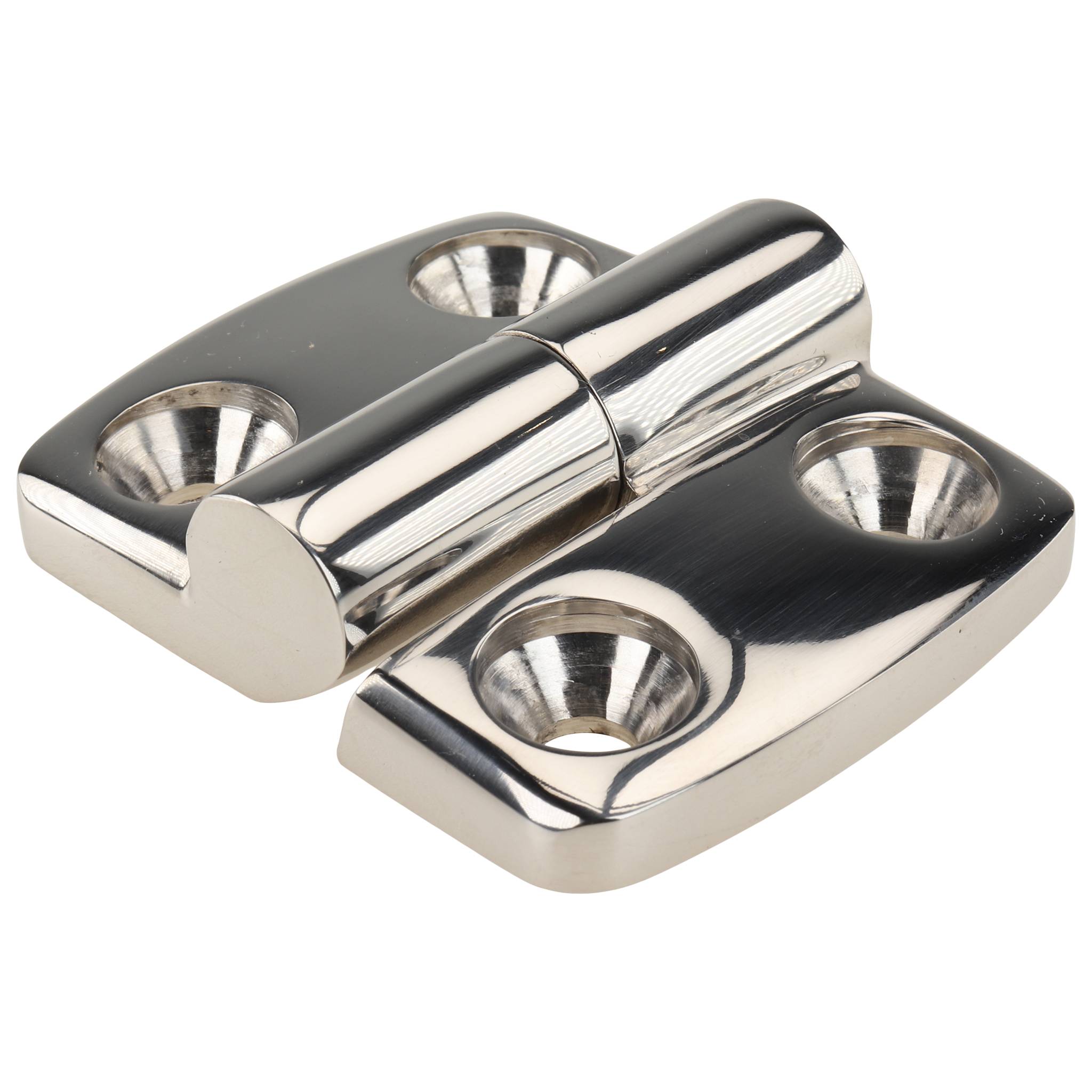 Scharnier, 59x48x16, Edelstahl, blank