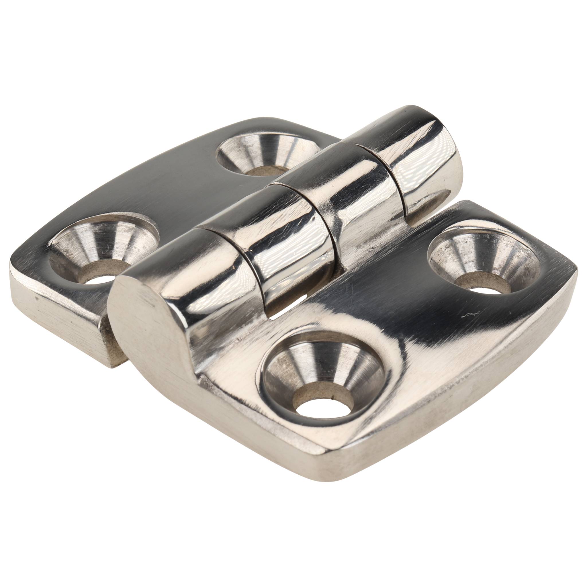 Scharnier, 59x48x16, Edelstahl, blank