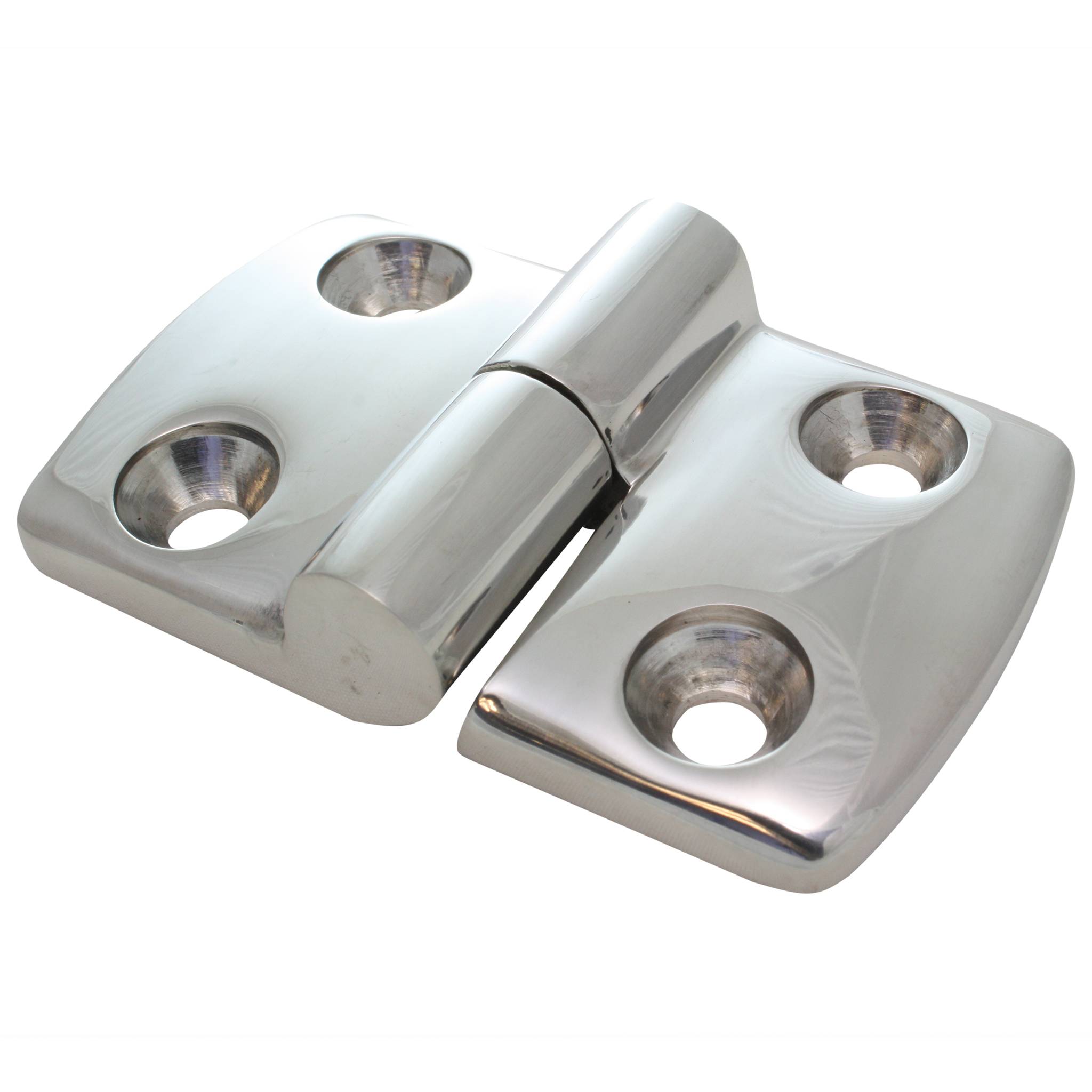 Scharnier, 77x48x16, Edelstahl, blank