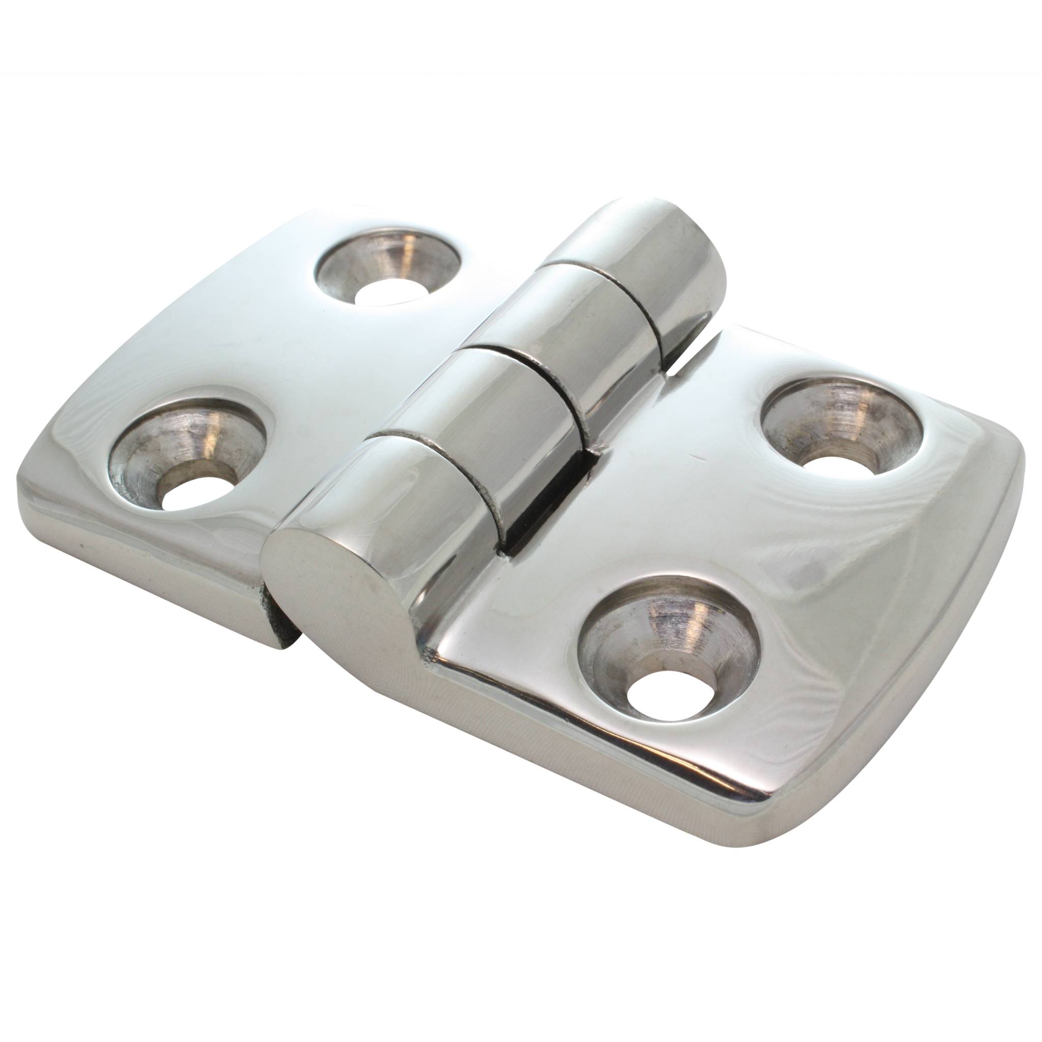Scharnier, 77x48x16, Edelstahl, blank