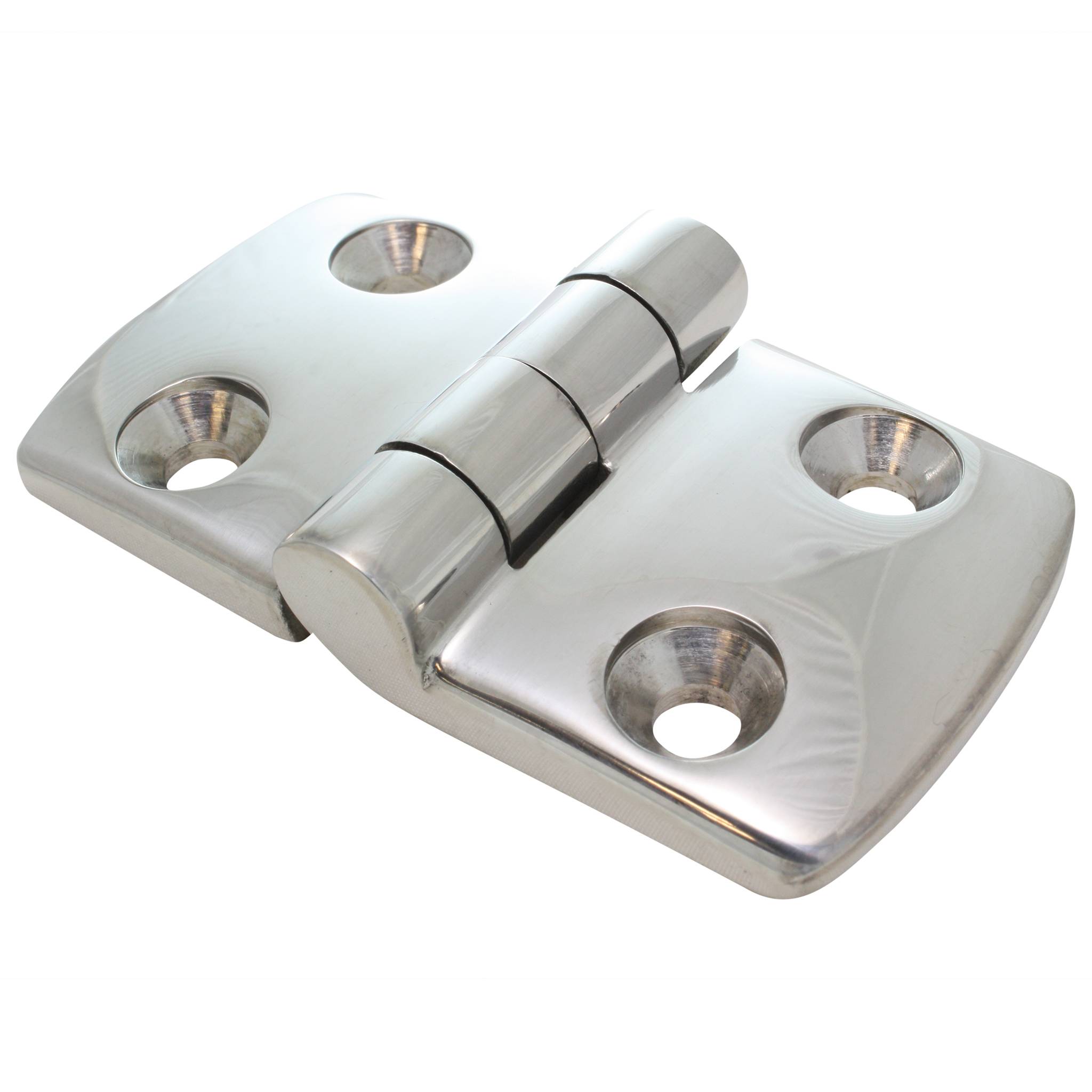 Scharnier, 85x48x16, Edelstahl, blank