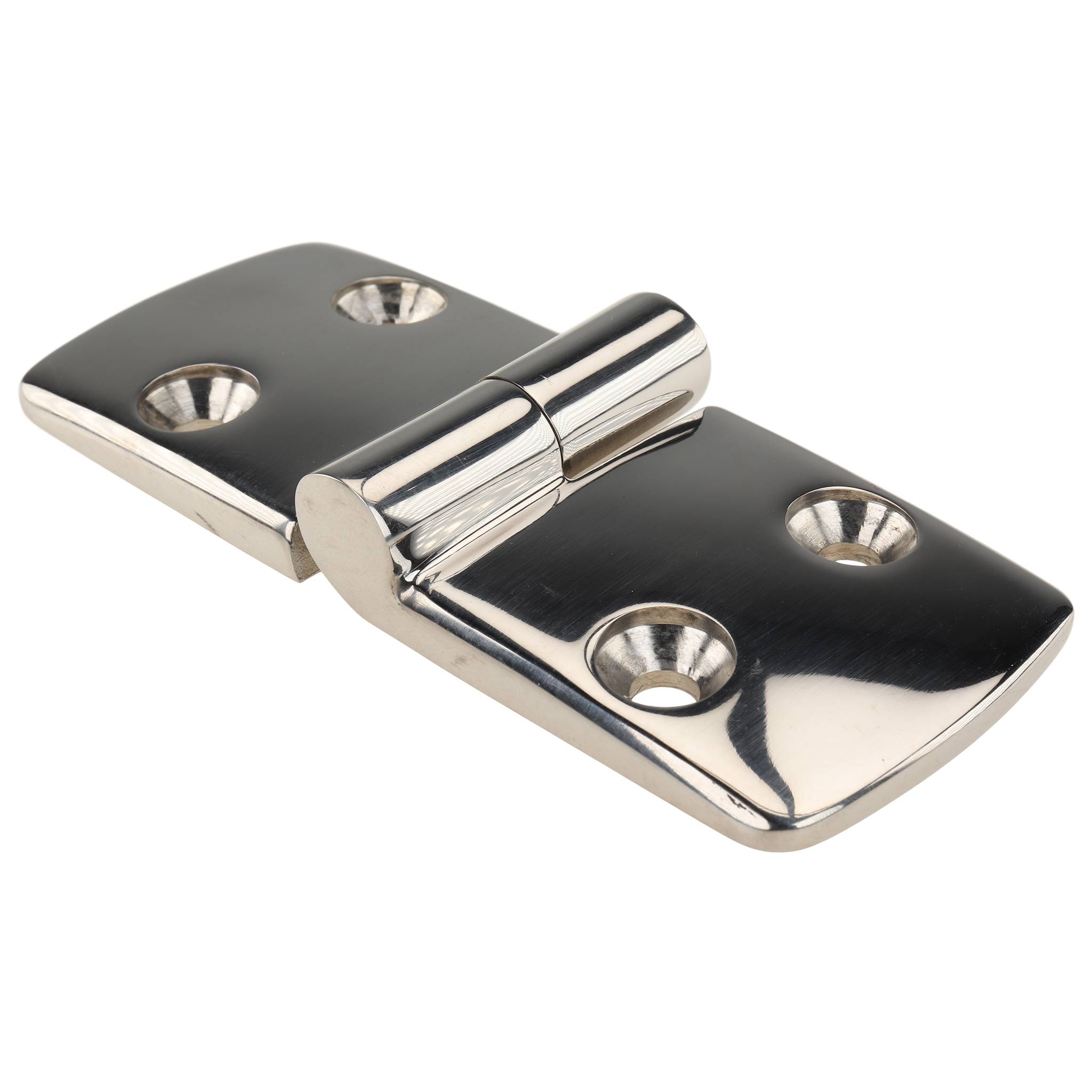 Scharnier, 113x48x16, Edelstahl, blank