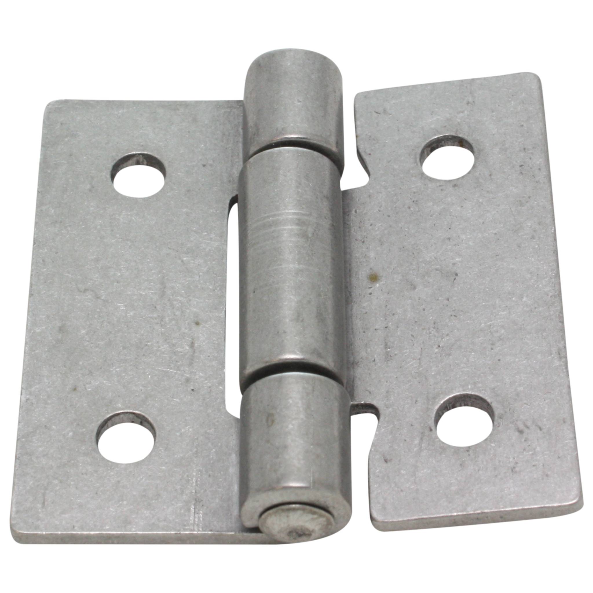 Scharnier, 40x40x8,2, Edelstahl, blank