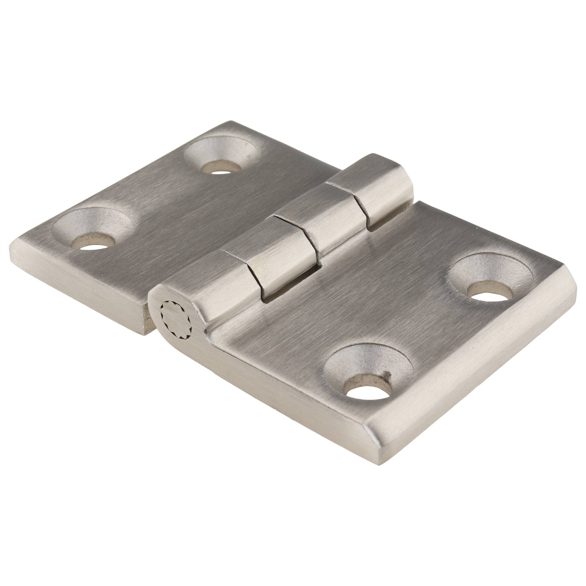 Scharnier, 76x50x11,5, Edelstahl, blank