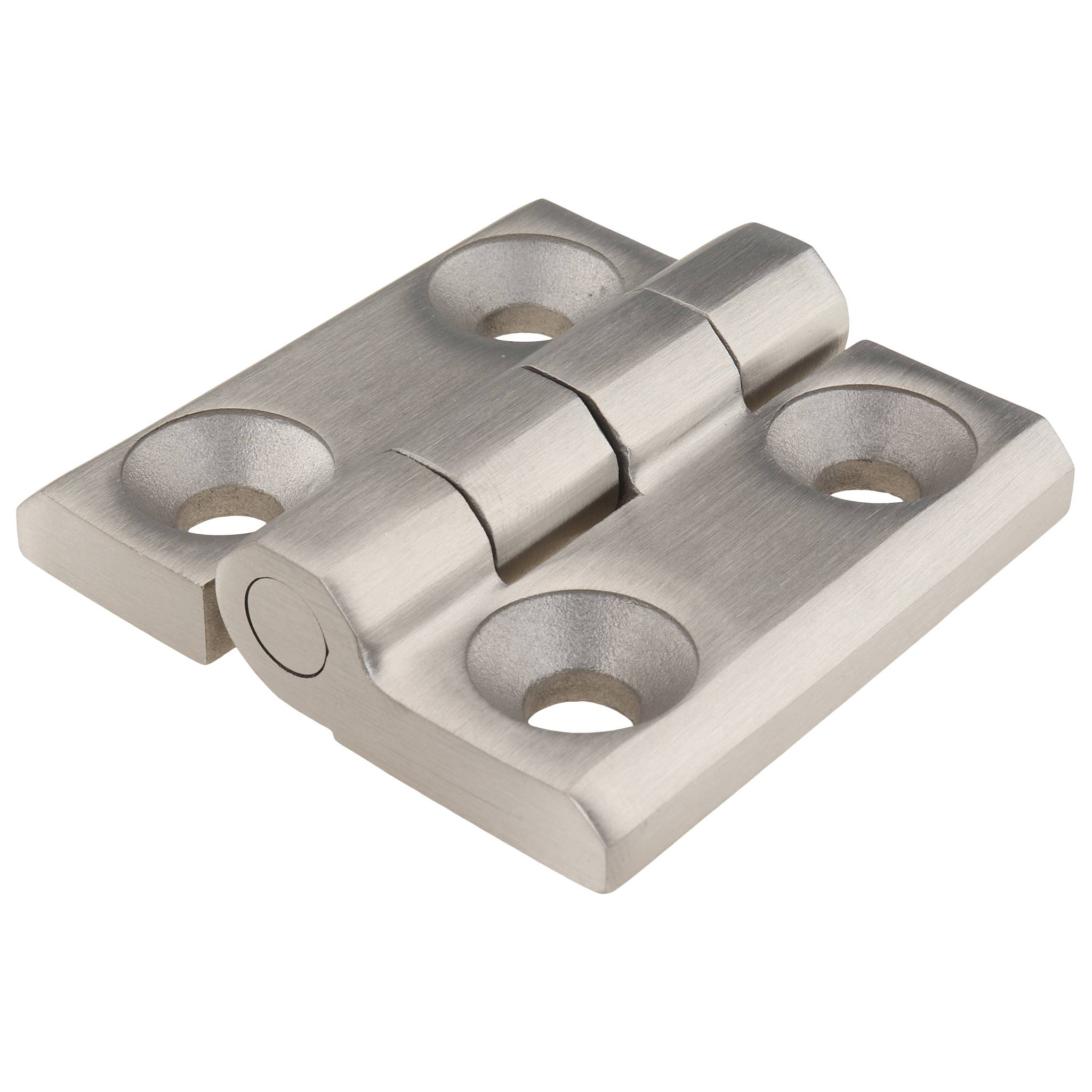 Scharnier, 60x60x15, Edelstahl, blank