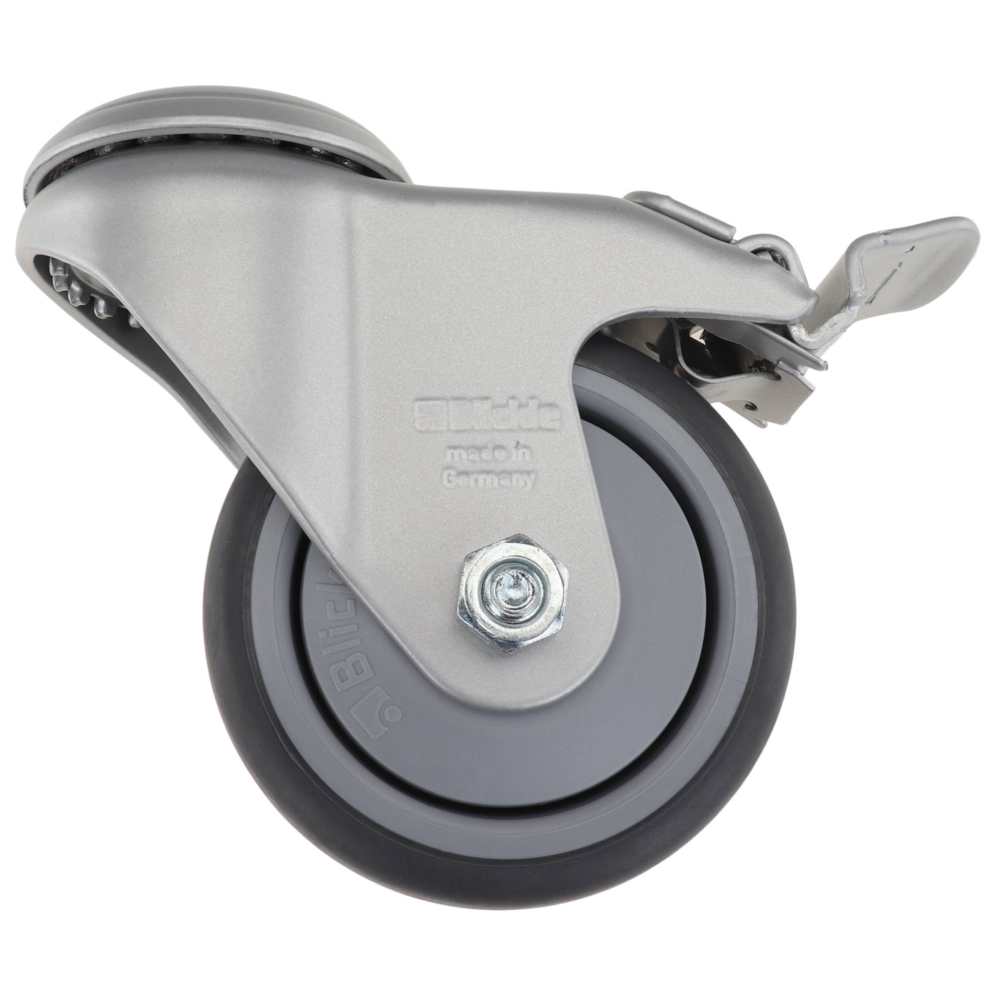 Rolle, Lenkrolle, D80, Radkörper PA, grau