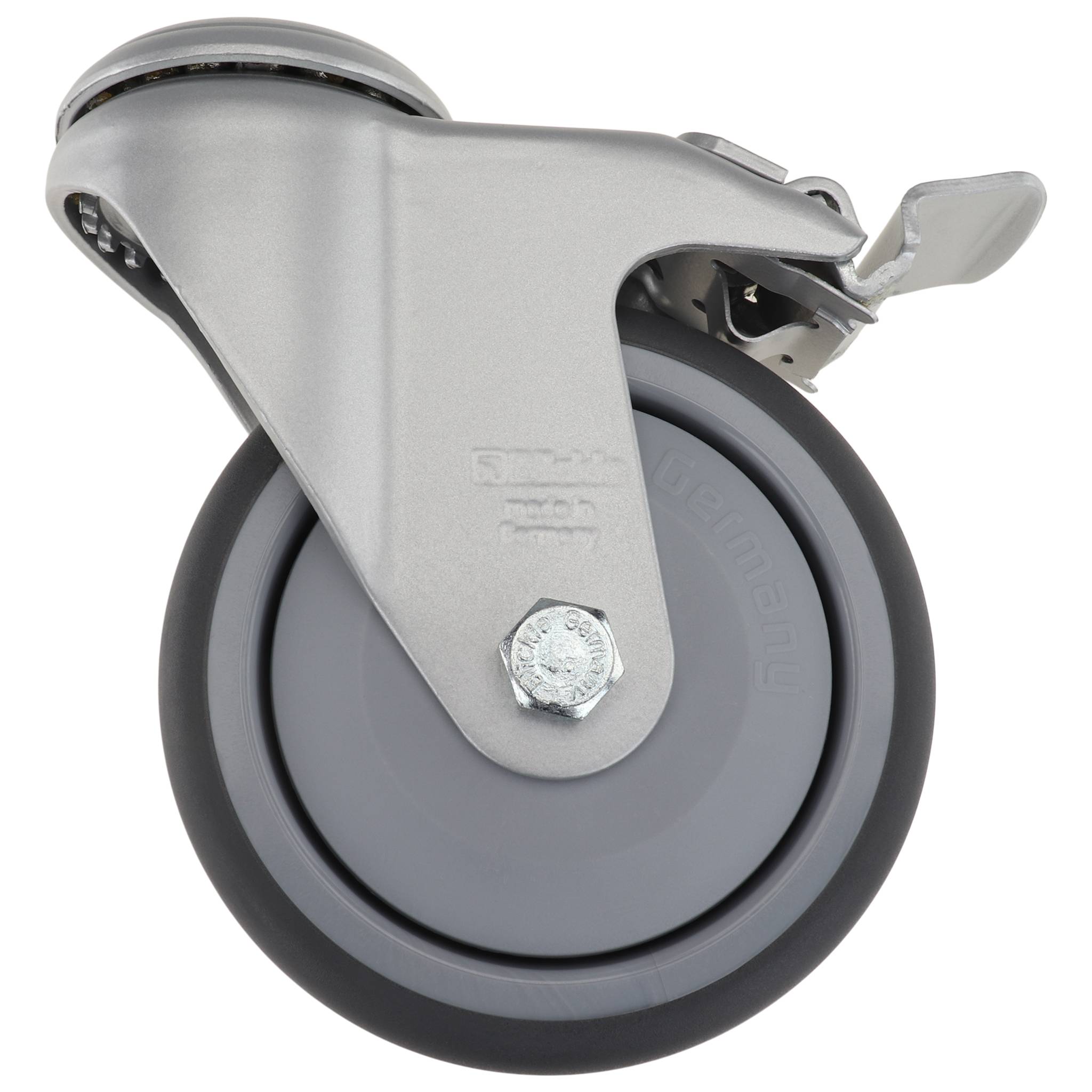 Rolle, Lenkrolle, D100, Radkörper PA, grau