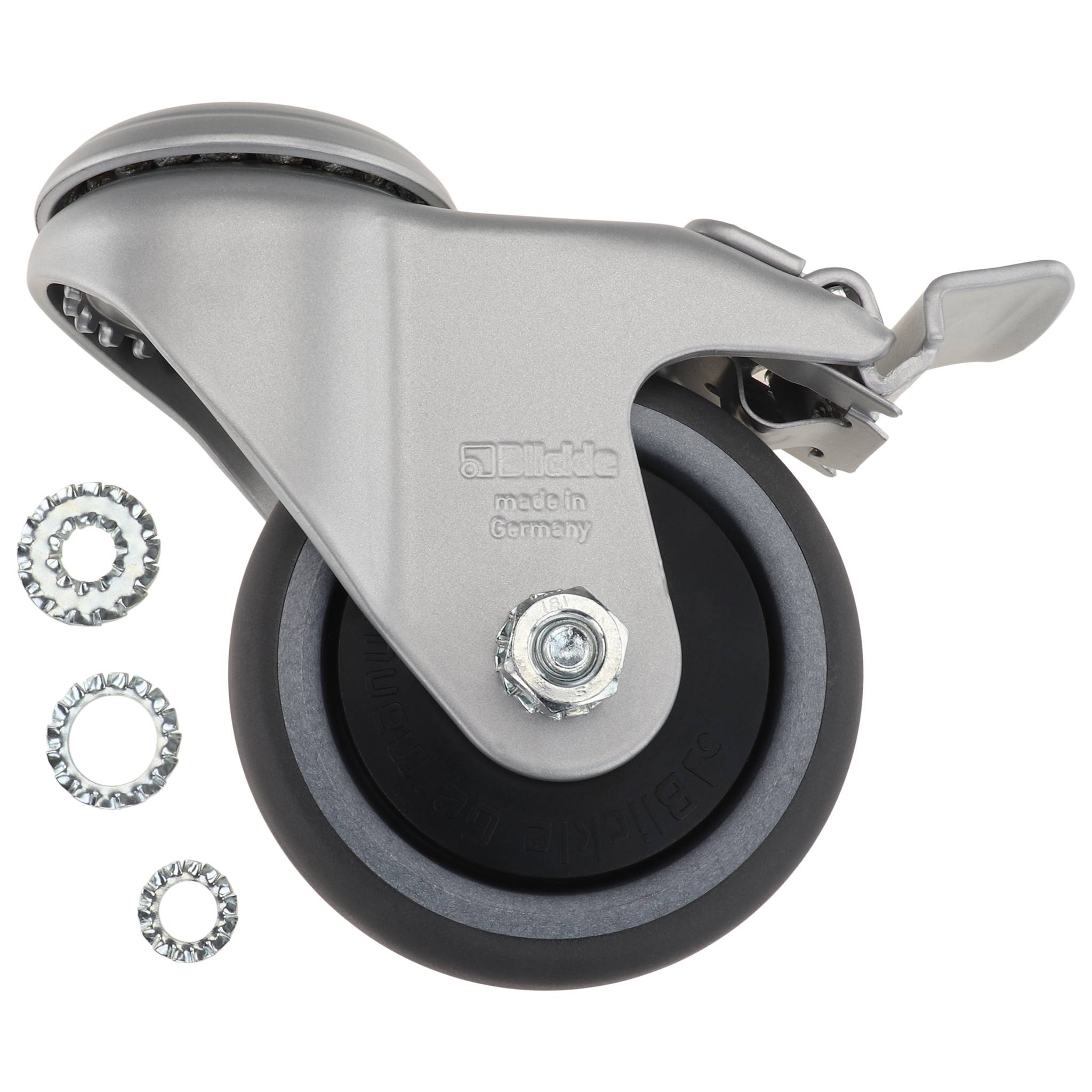 Rolle, Lenkrolle, D80, Radkörper PA, schwarz