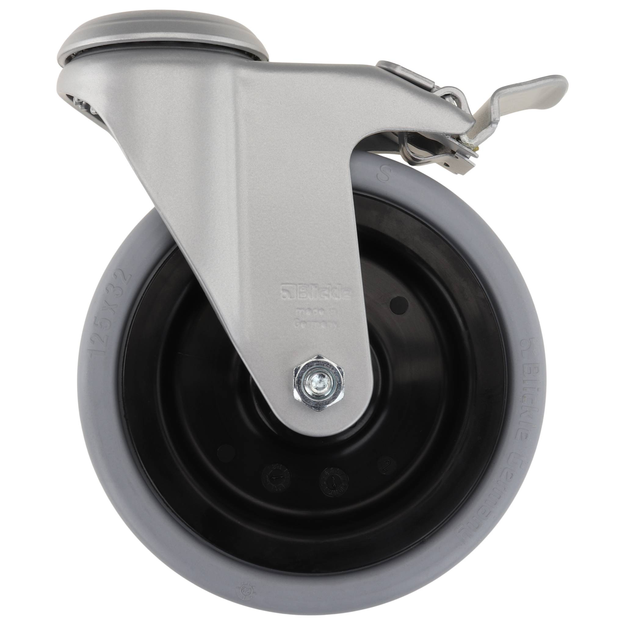 Rolle, Lenkrolle, D125, Radkörper PA, schwarz